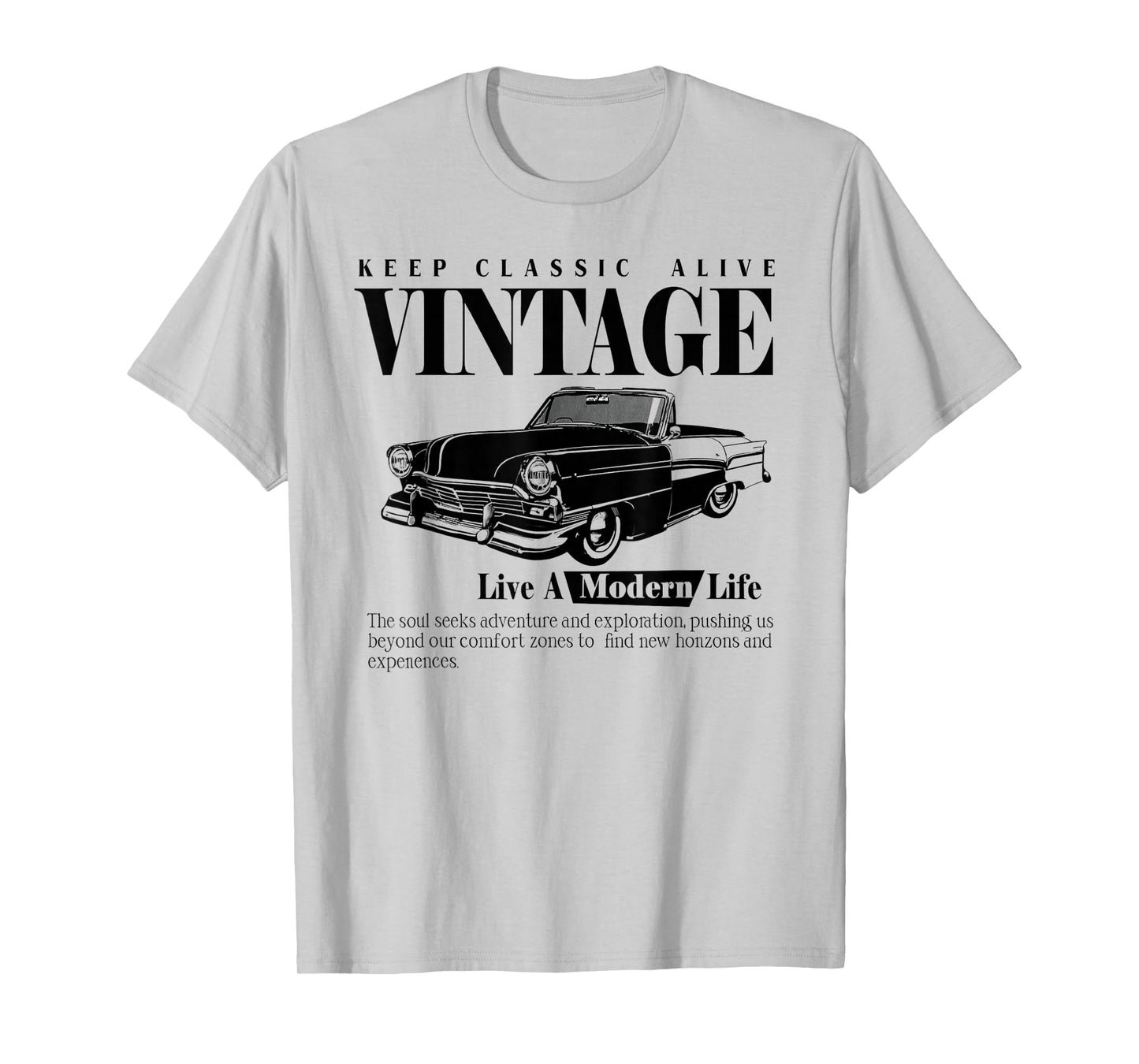 Keep Classic Alive Vintage Tee Y2k T-Shirt