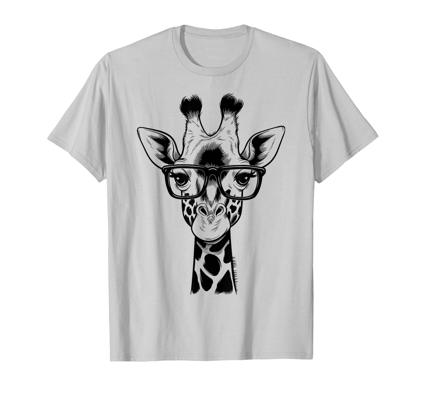 Cute Giraffe Graphic Casual Summer Funny Cool Animal Lover T-Shirt