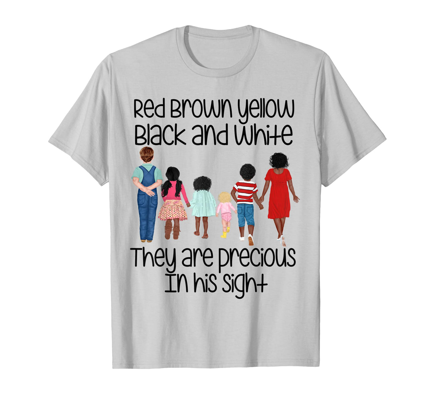 They are precious in his sight Jesus loves the children gift T-Shirt
