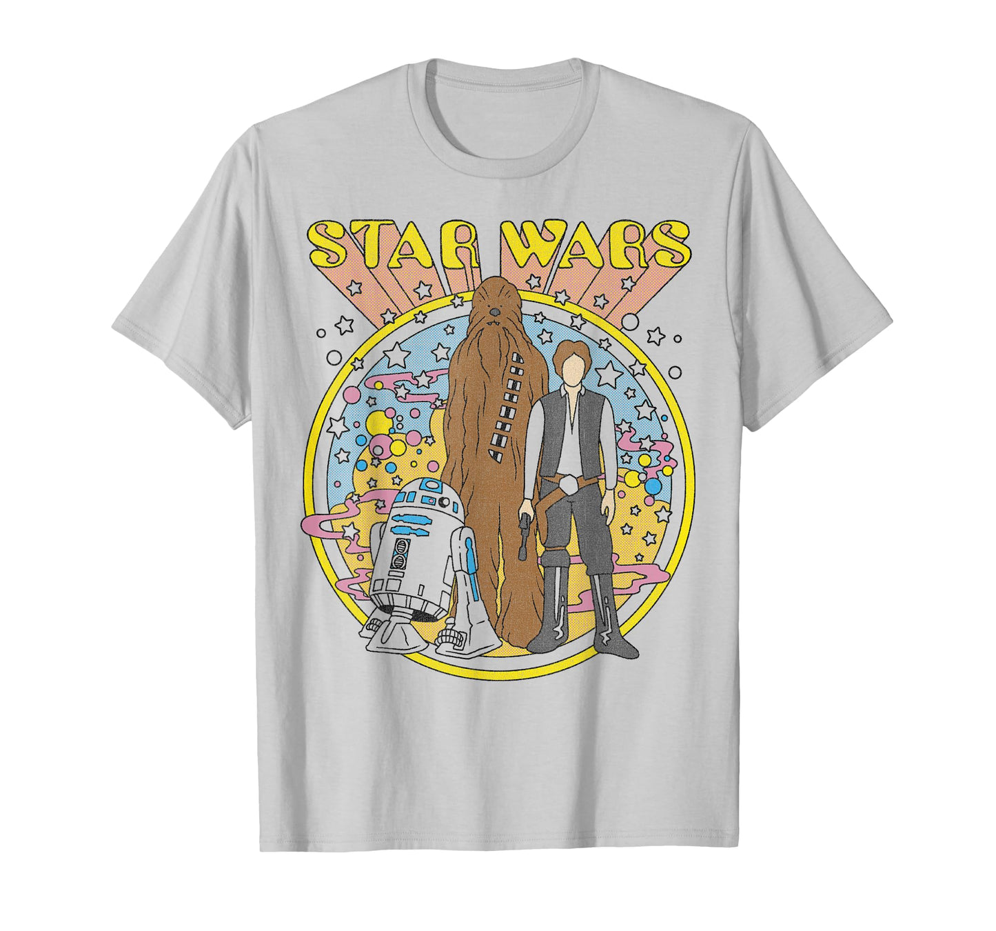 Star Wars Vintage Psych Rebels Disney+ T-Shirt