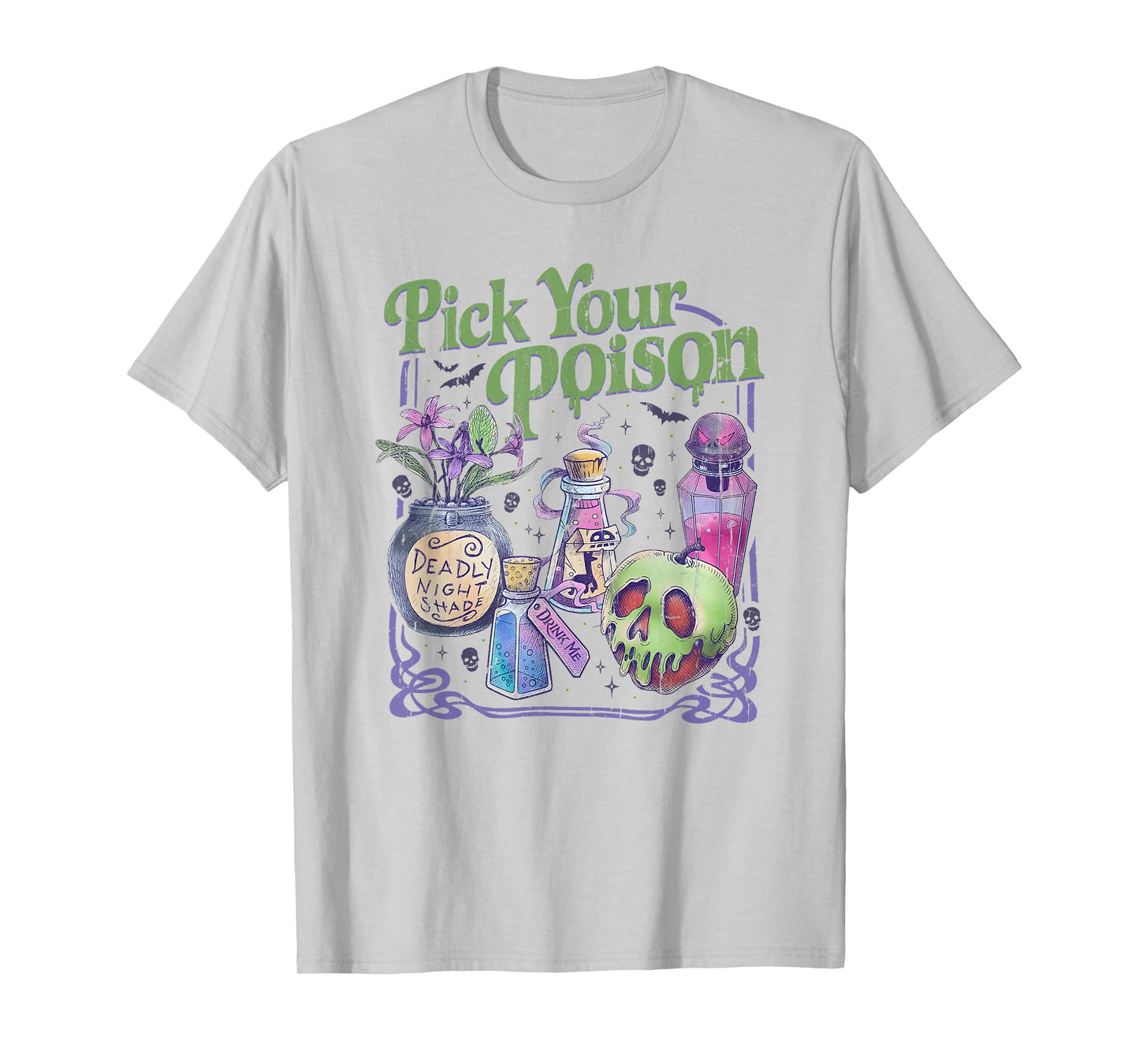 Pick Your Poison, Vintage Princess Halloween T-Shirt