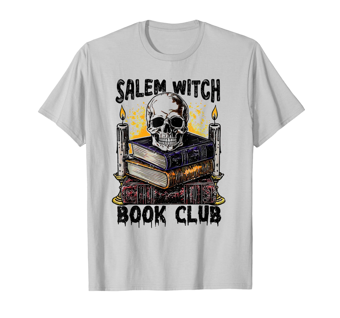 Salem Witch Book Club Funny Design T-Shirt