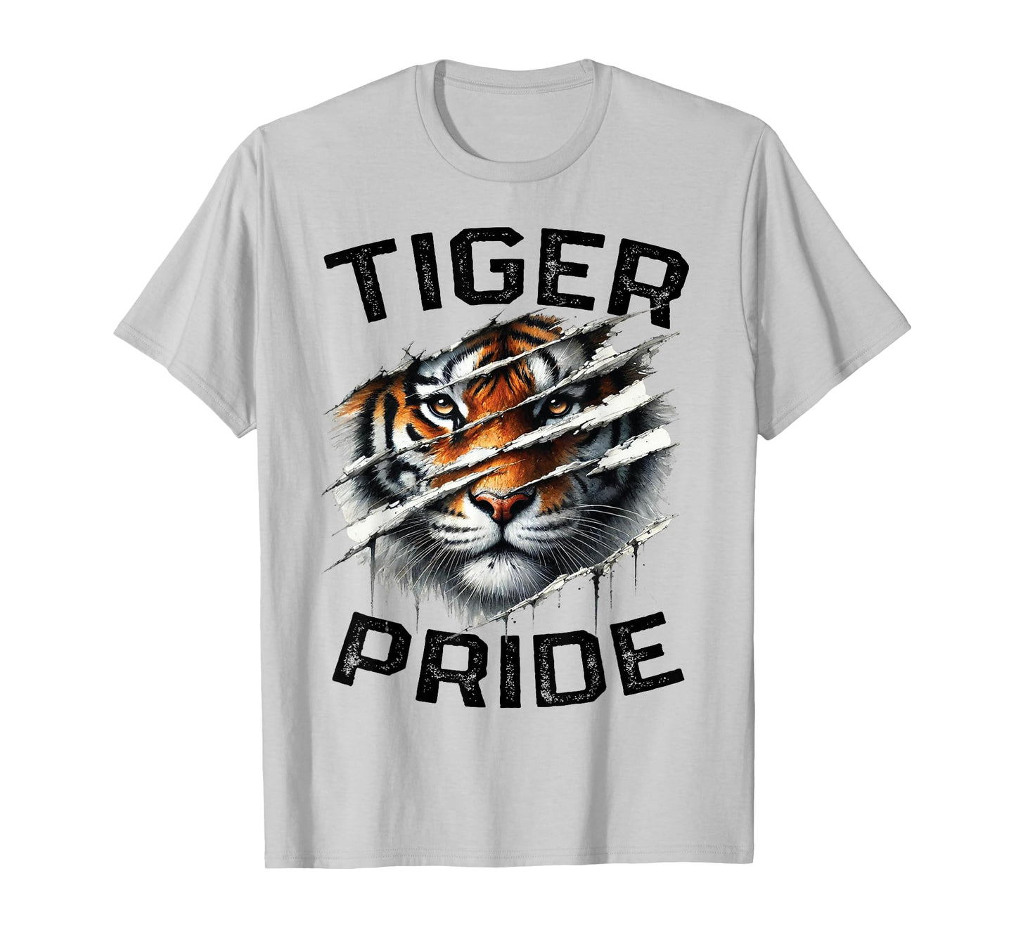 Tiger Pride Retro Vintage Tiger School Sports Team T-Shirt