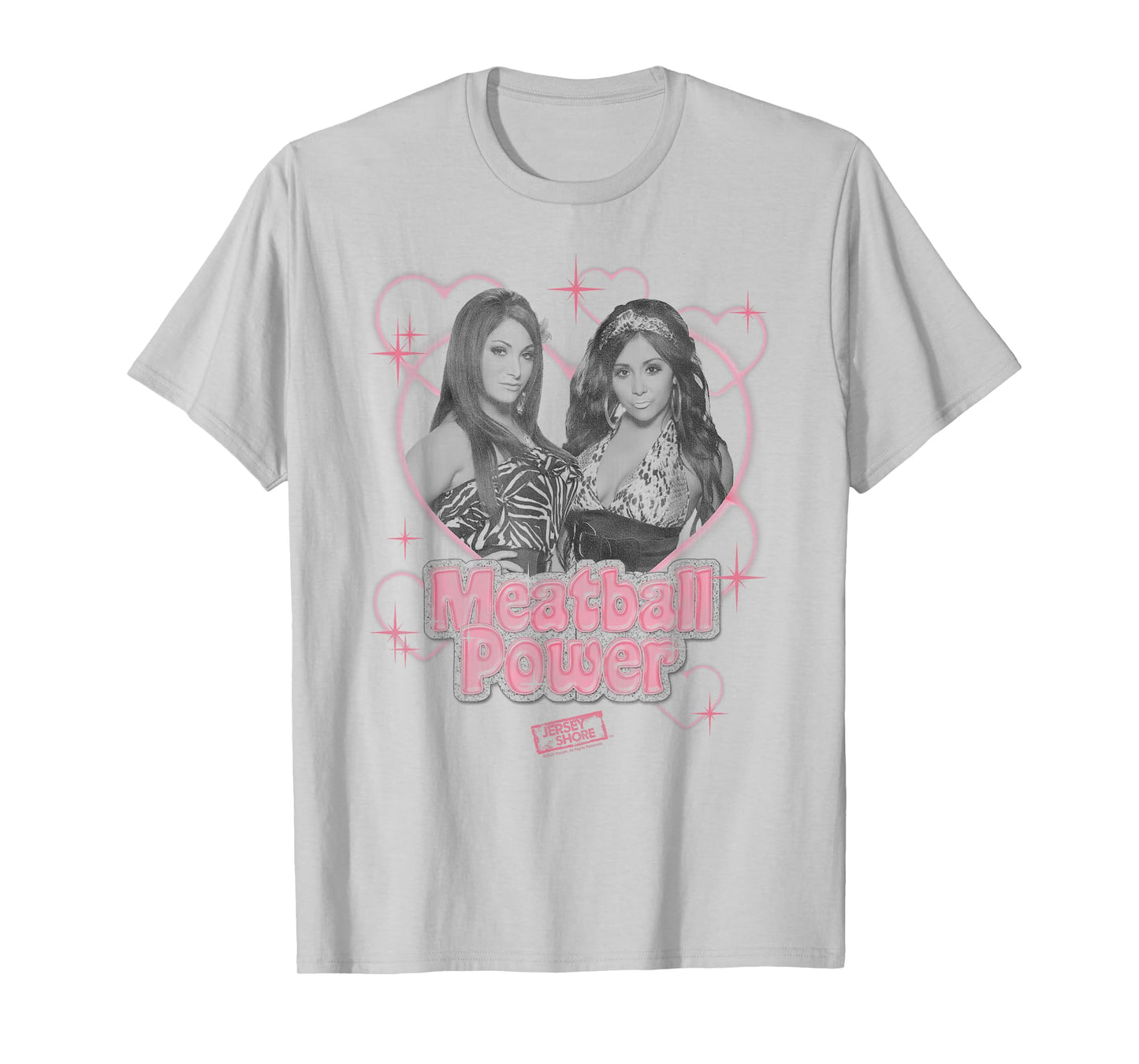 Jersey Shore Meatball Power Deena and Snooki Reality TV T-Shirt