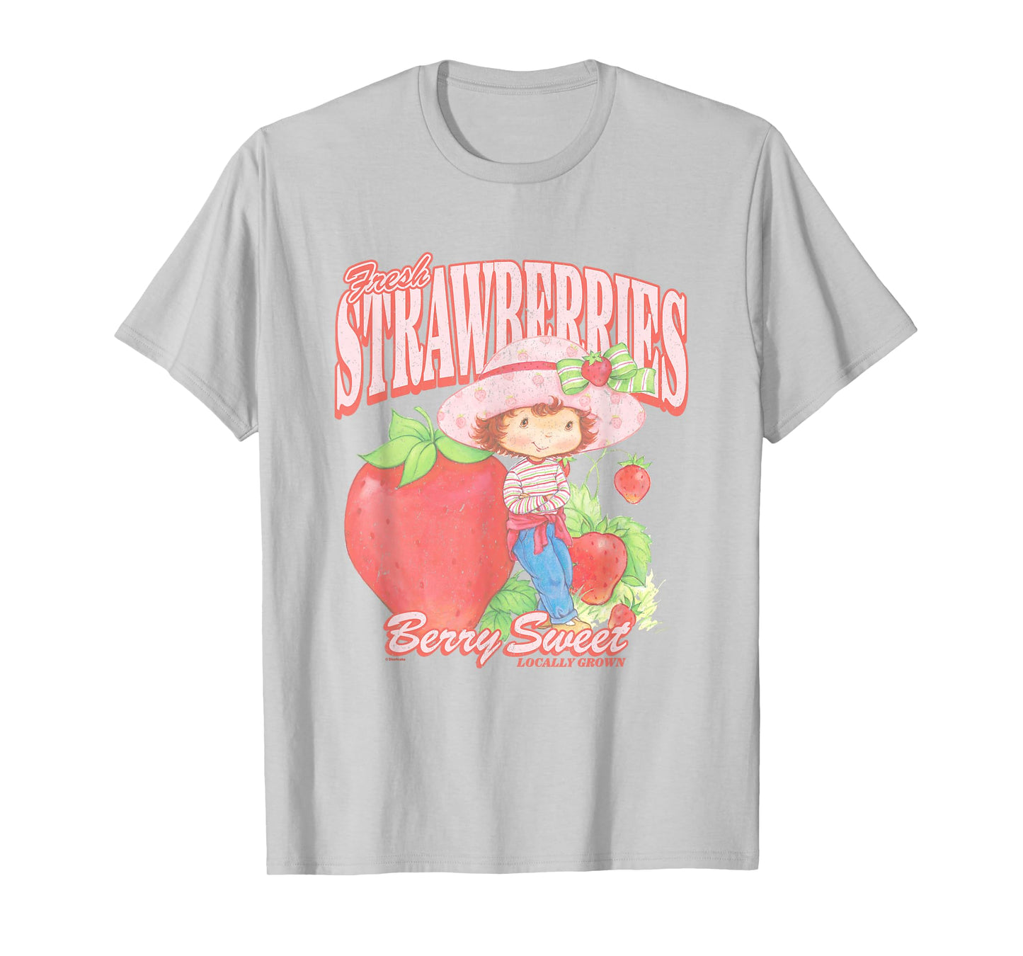 Strawberry Shortcake Fresh Strawberries Berry Sweet Retro T-Shirt