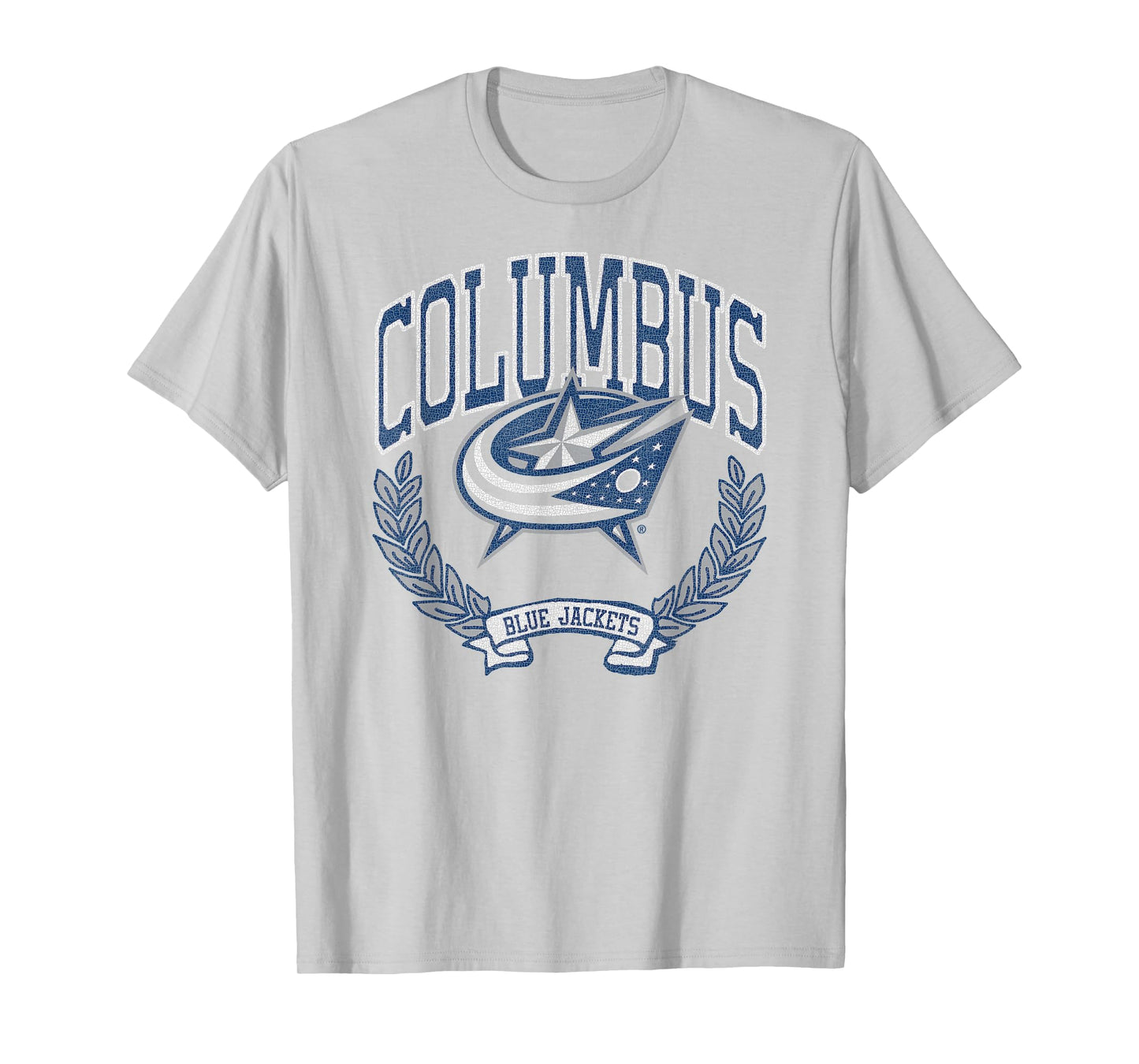 Columbus Blue Jackets Vintage Victory Red Licensed T-Shirt