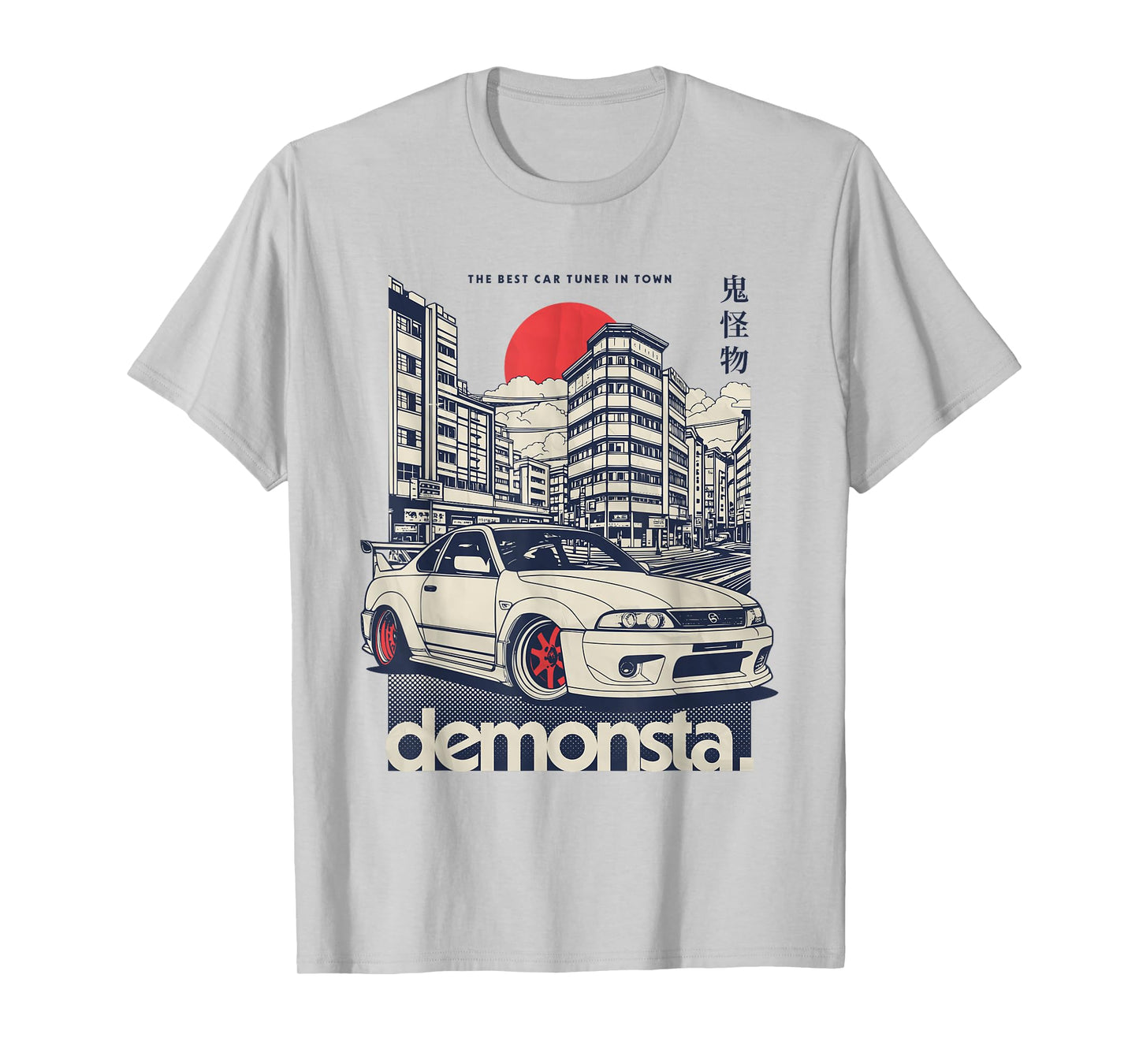 JDM Tokyo Japan Drift Race Car Tuning Retro Vintage Graphic T-Shirt