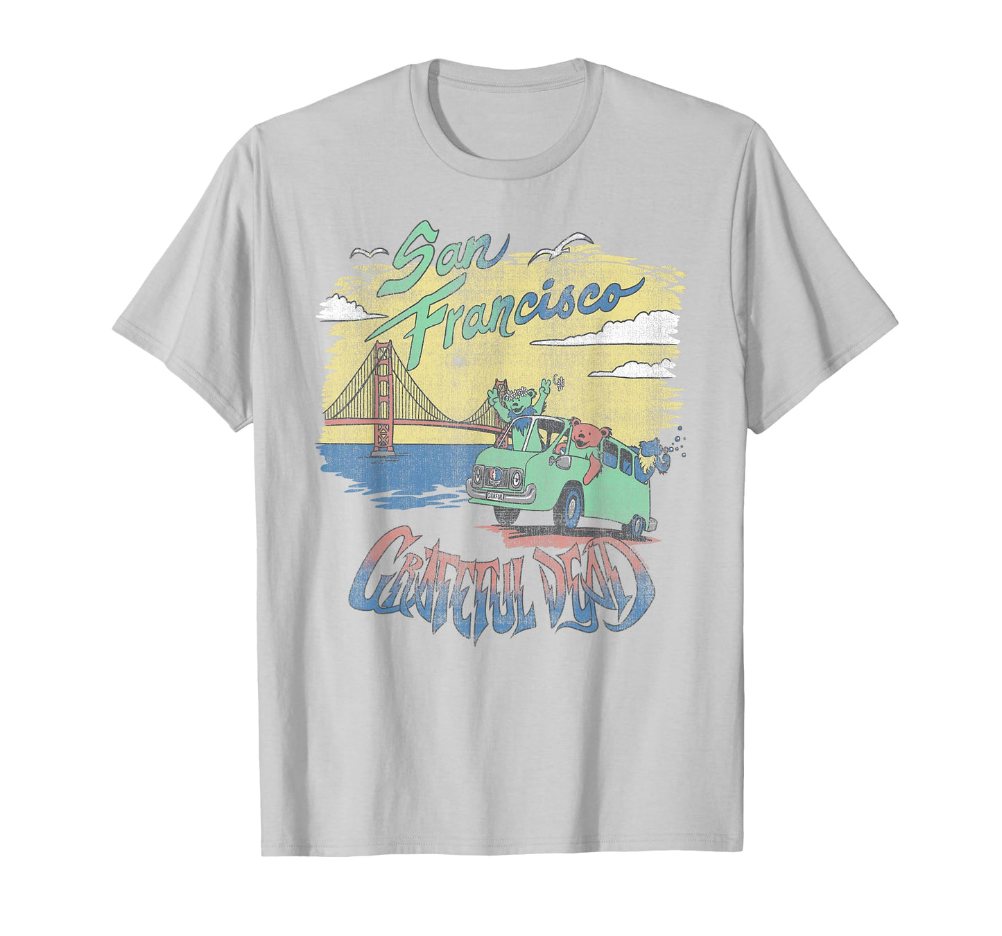 Grateful Dead San Francisco Bears in a Van Band T-Shirt
