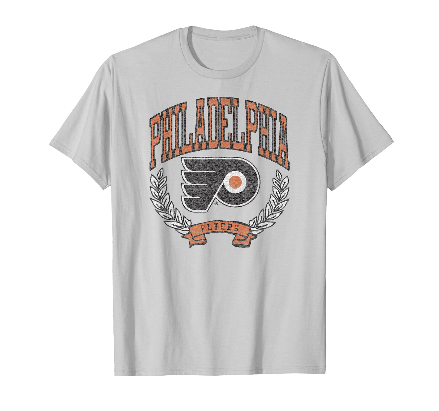Philadelphia Flyers Vintage Victory Gray Officially Licensed T-Shirt