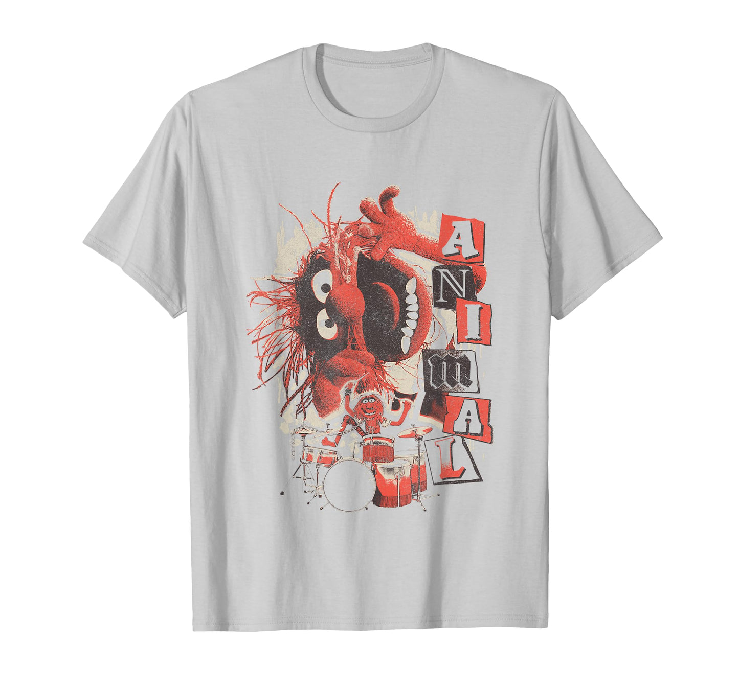 Disney The Muppets Animal Classic Punk Rocker T-Shirt