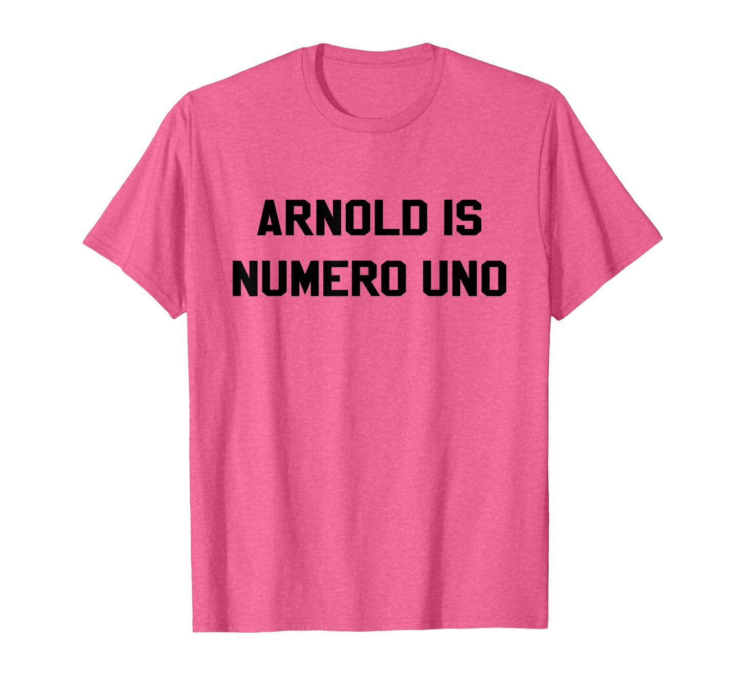 Arnold Is Numero Uno Movie Documentary workout T Shirt T-Shirt