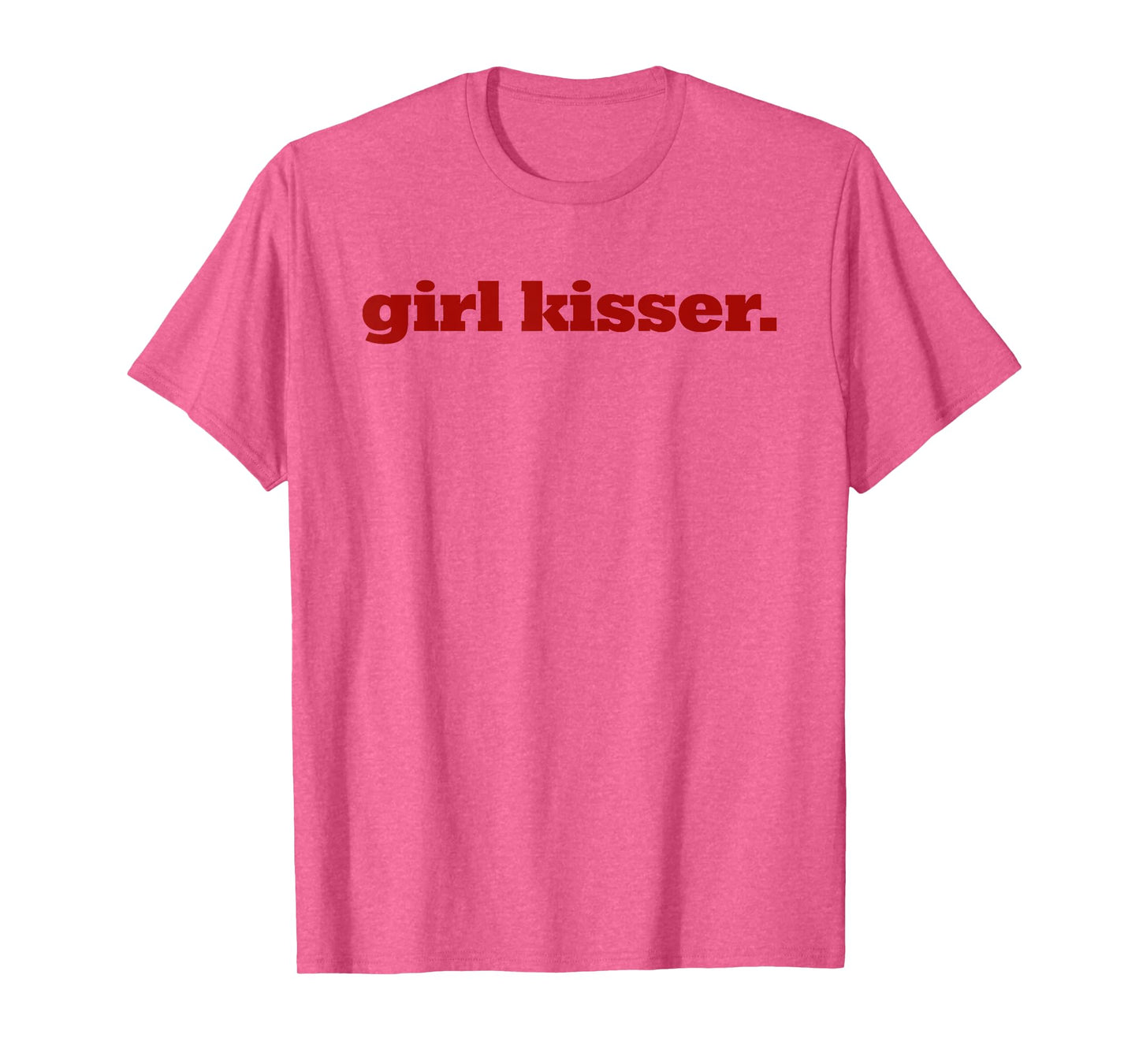 Lesbian Girl Kisser Pride LGBTQ WLW Pansexual Bisexual T-Shirt