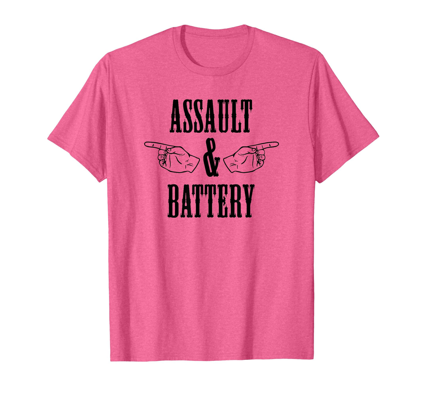Funny Assault and Battery Bodybuilding T-Shirt