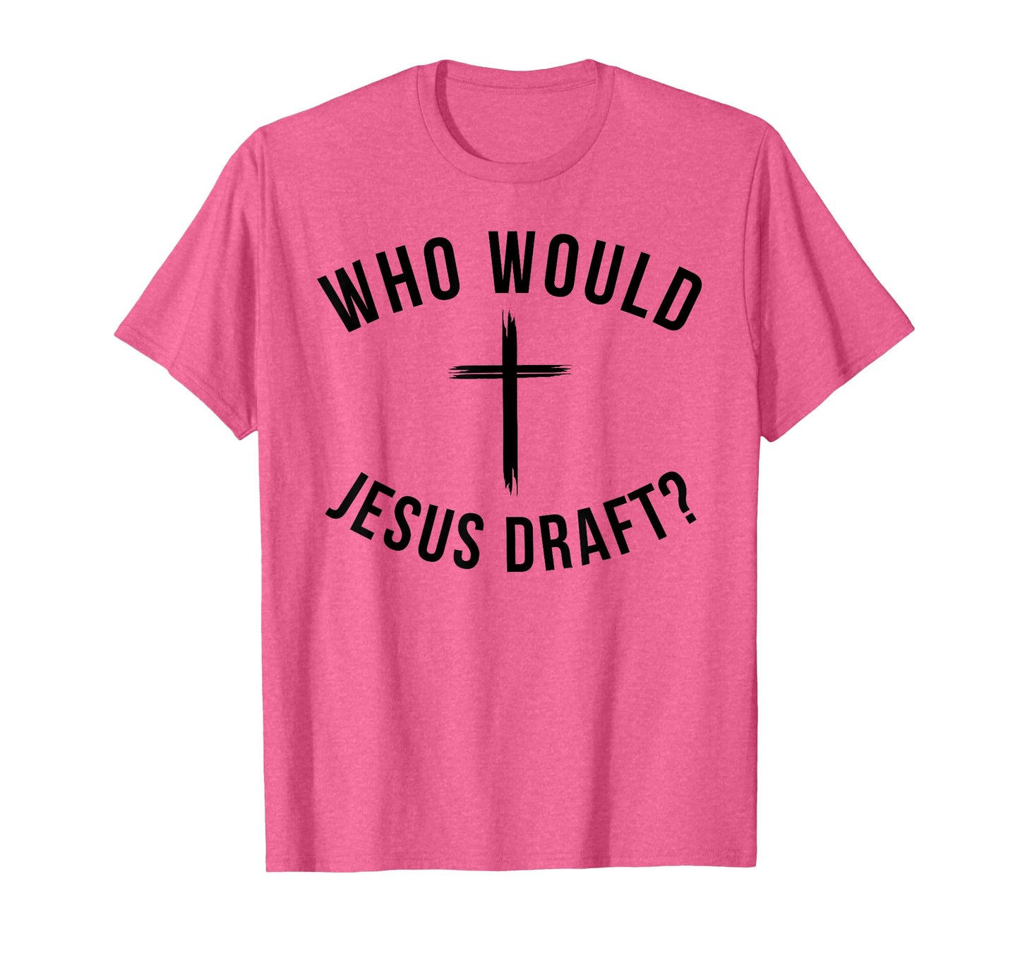 Funny Fantasy Football draft Who would Jesus draft joke T-Shirt