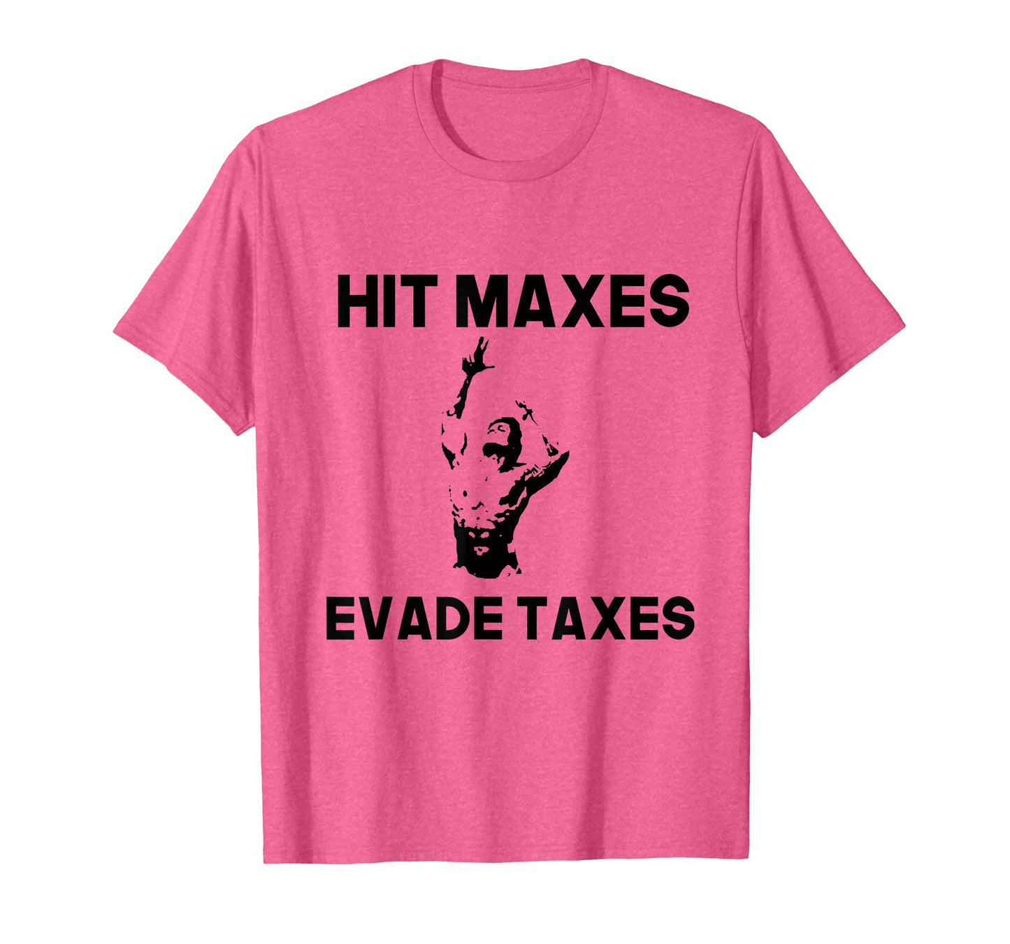 Hit Maxes Evade Taxes Funny Apparel Vintage T-Shirt