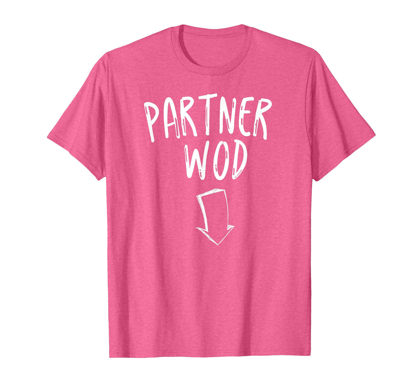 Pregnancy Announcement Workout Shirt Partner WOD T Shirt T-Shirt