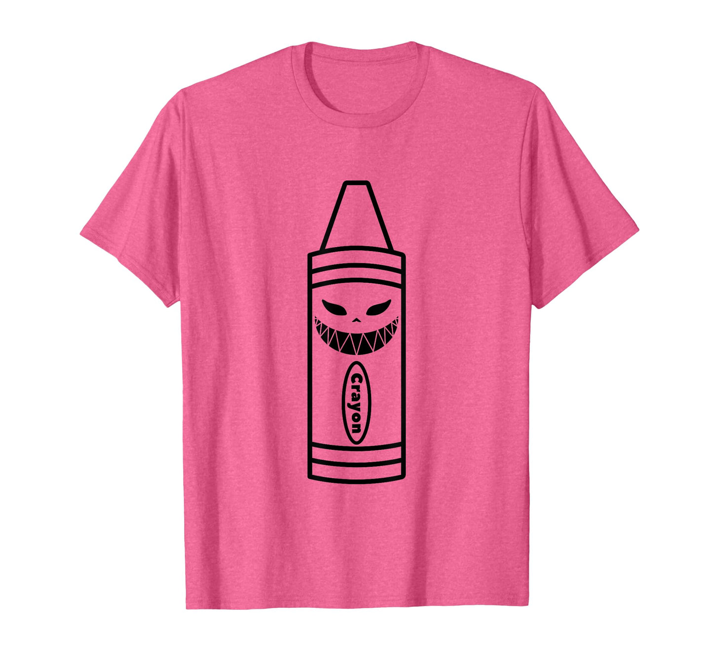 Scary Crayon Box Halloween Easy Costume Couples Adults Kids T-Shirt