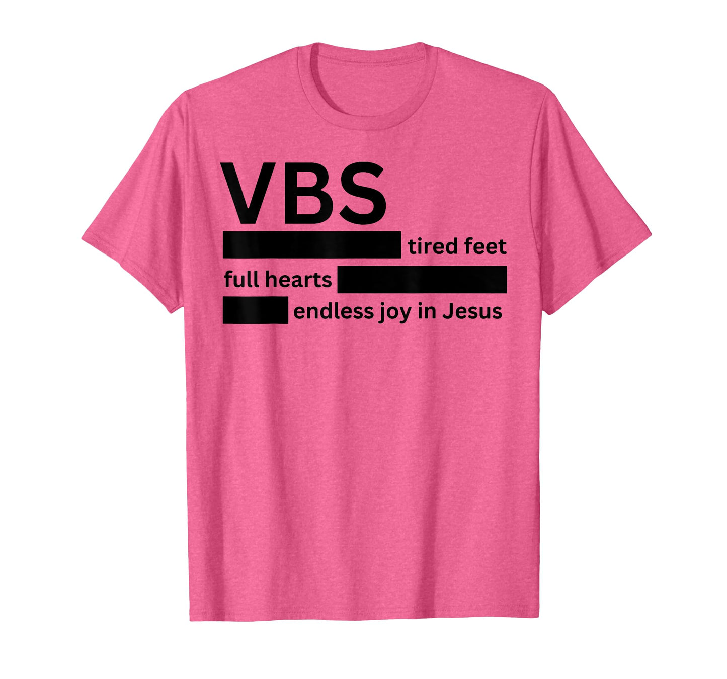 VBS Tired Feet Full Hearts Endless Joy in Jesus VBS 2024 T-Shirt