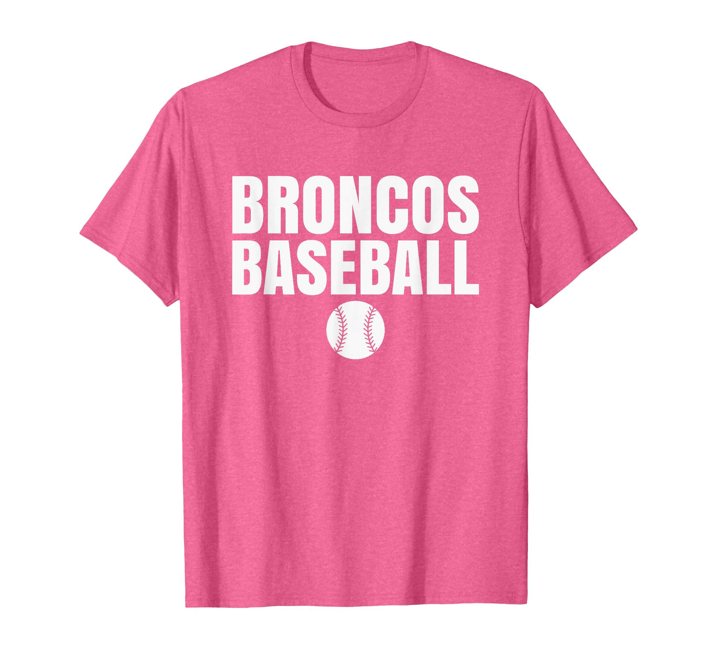 Banning Broncos Baseball T-Shirt