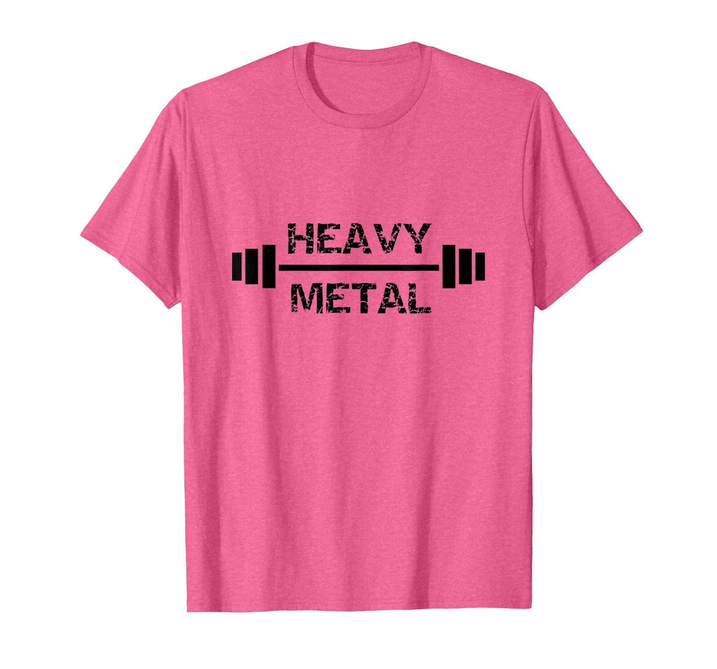 Heavy Metal Gym Fitness Weightlifting Bodybuilding T-Shirt