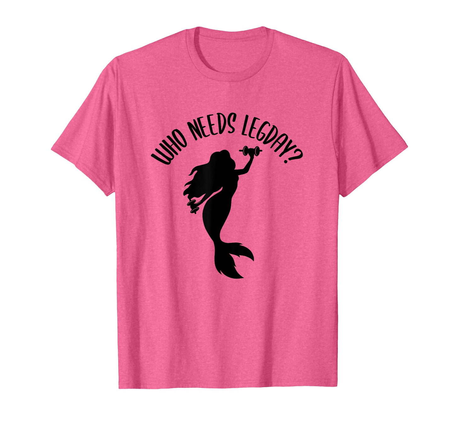 Funny Workout Mermaid Gym T-Shirt