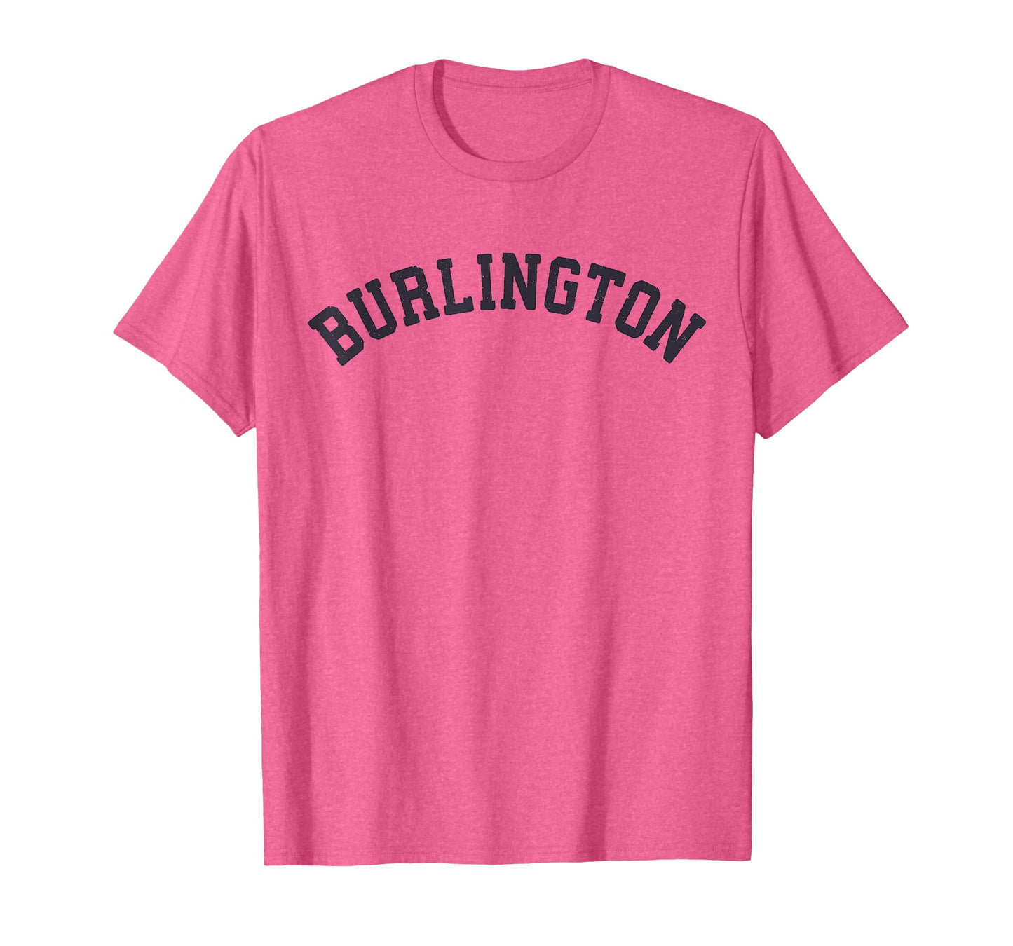Vintage Burlington T Shirt Old Retro Vermont Sports Gift Tee