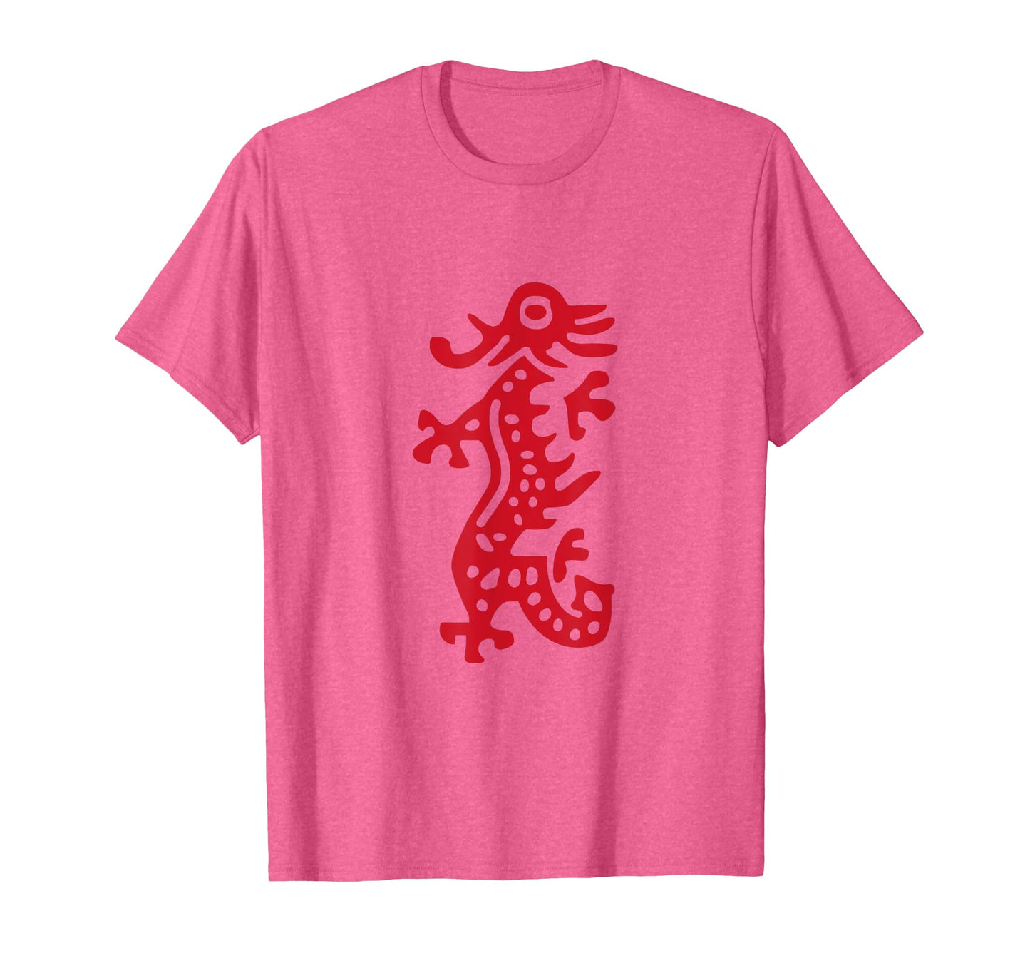 Chinese Mah Jong Red Dragon Tile Mahjong Costume T-Shirt