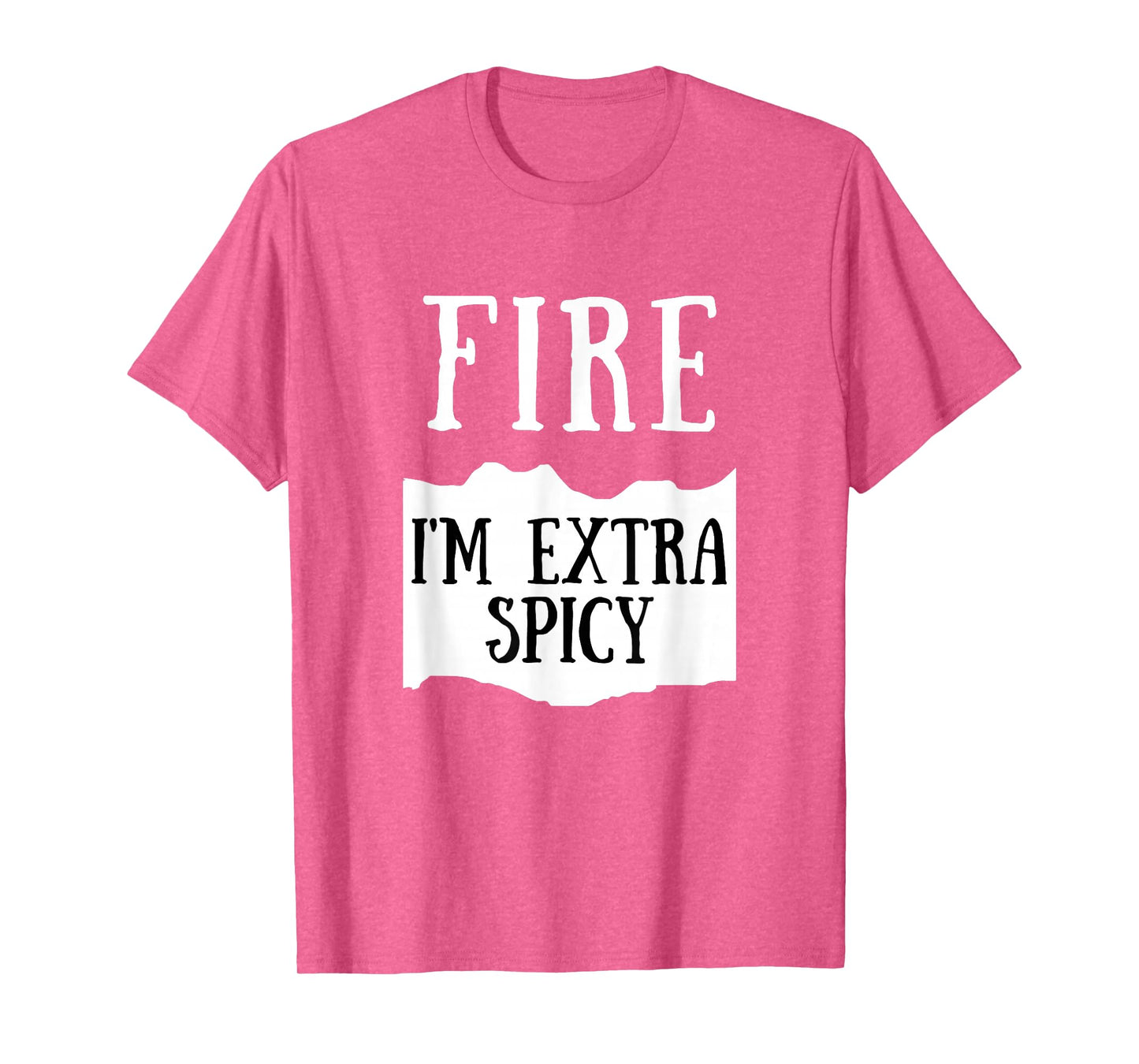 I'm Extra Spicy Fire Hot Sauce Group Costume T-Shirt