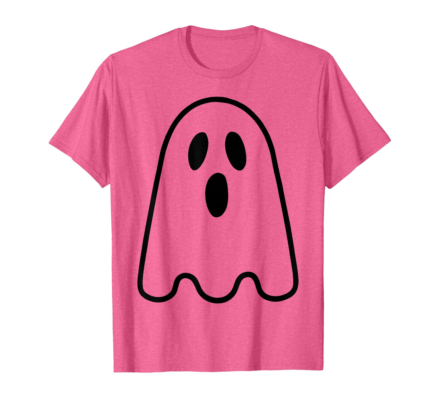 Ghost Shirt Adult Kids Men Women Silly Ghost Face Costume T-Shirt