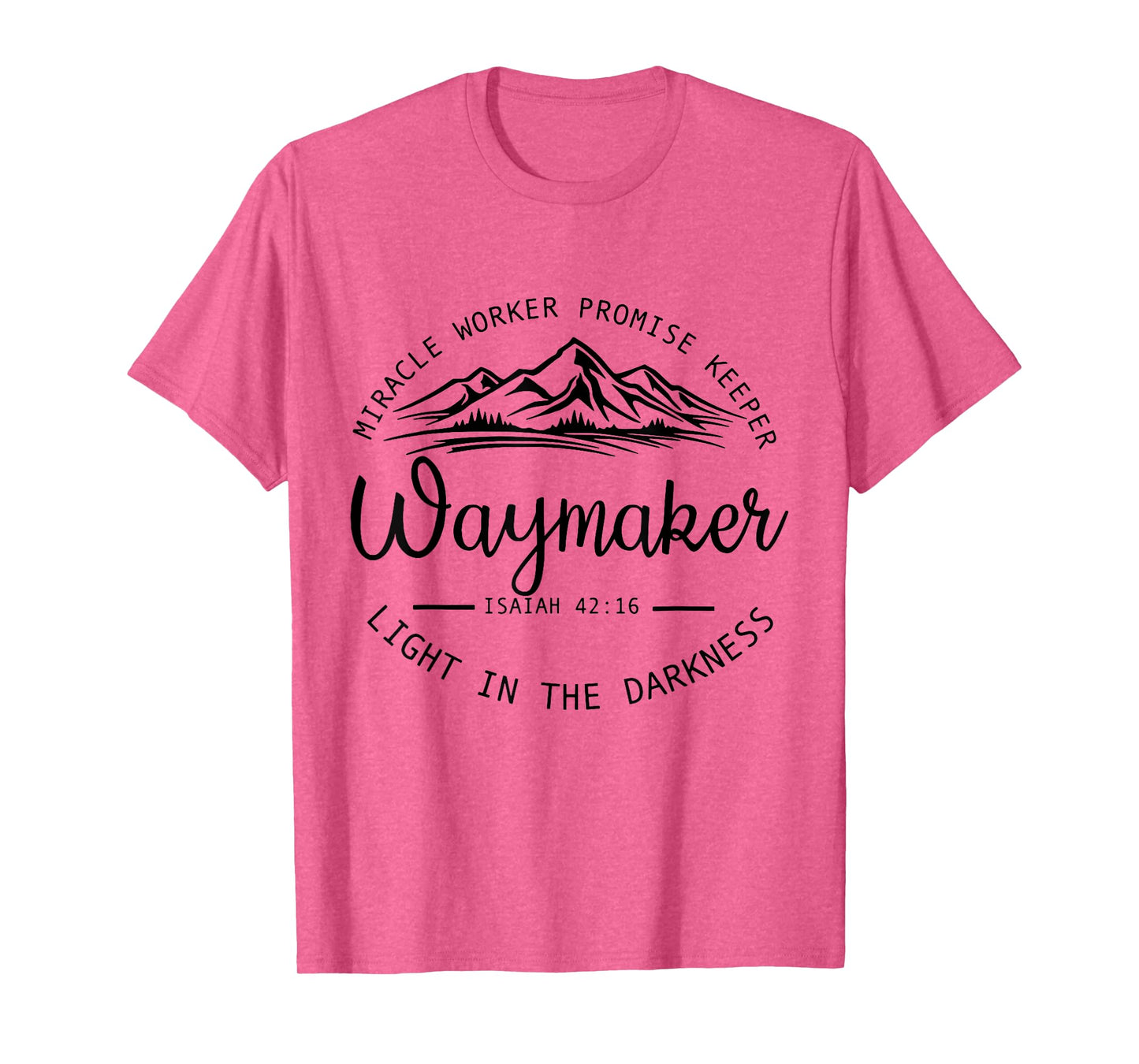 Vintage Waymaker Promise Keeper Miracle Worker Christian T-Shirt