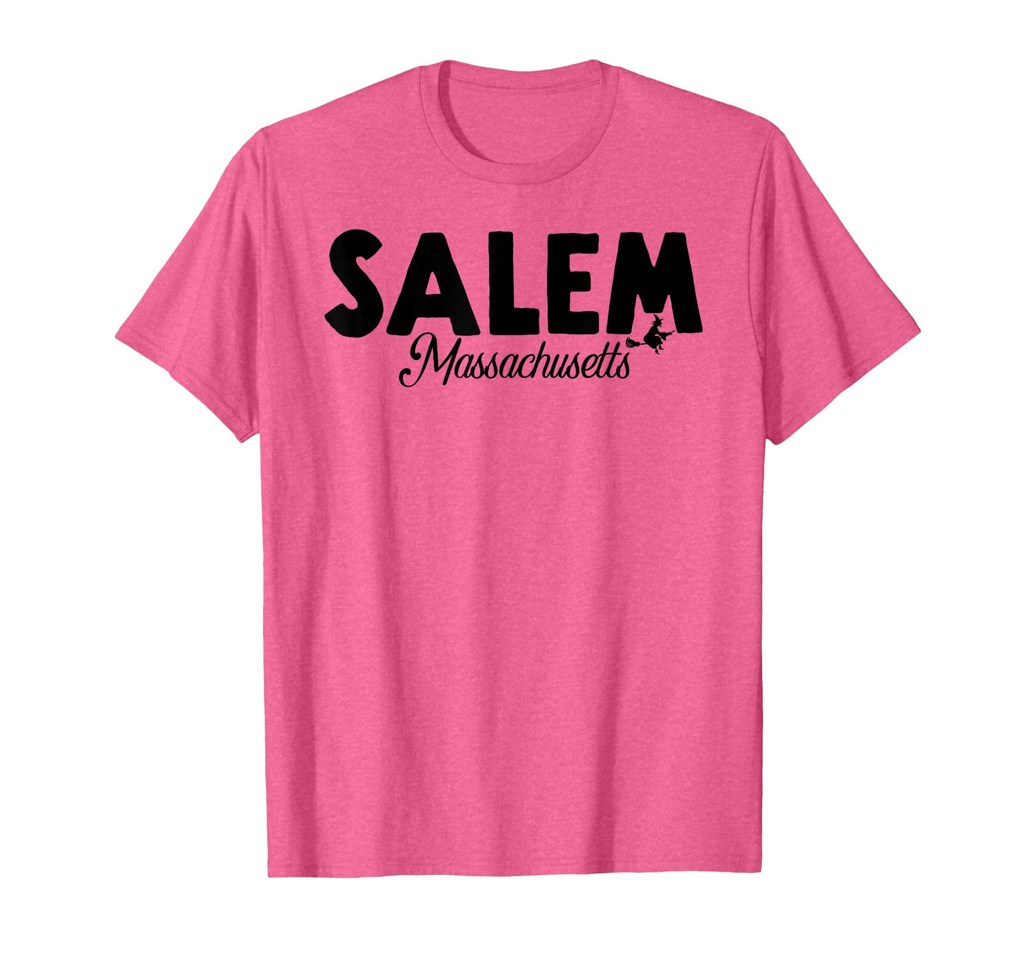 Salem Massachusetts Flying Witch Halloween Tee T-Shirt