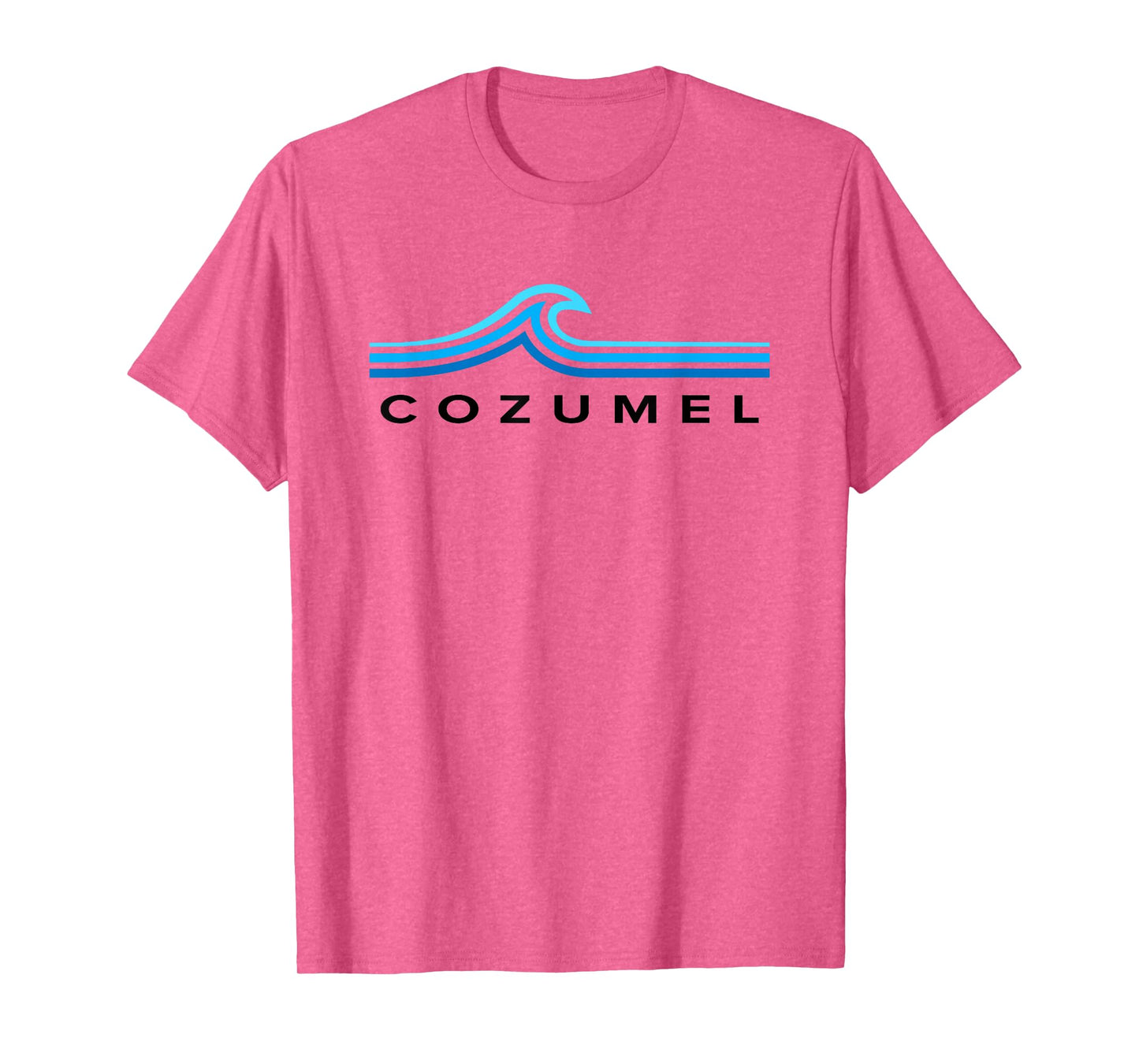 Cozumel Mexico Waves Vintage Mens Womens Girls Boys Souvenir T-Shirt
