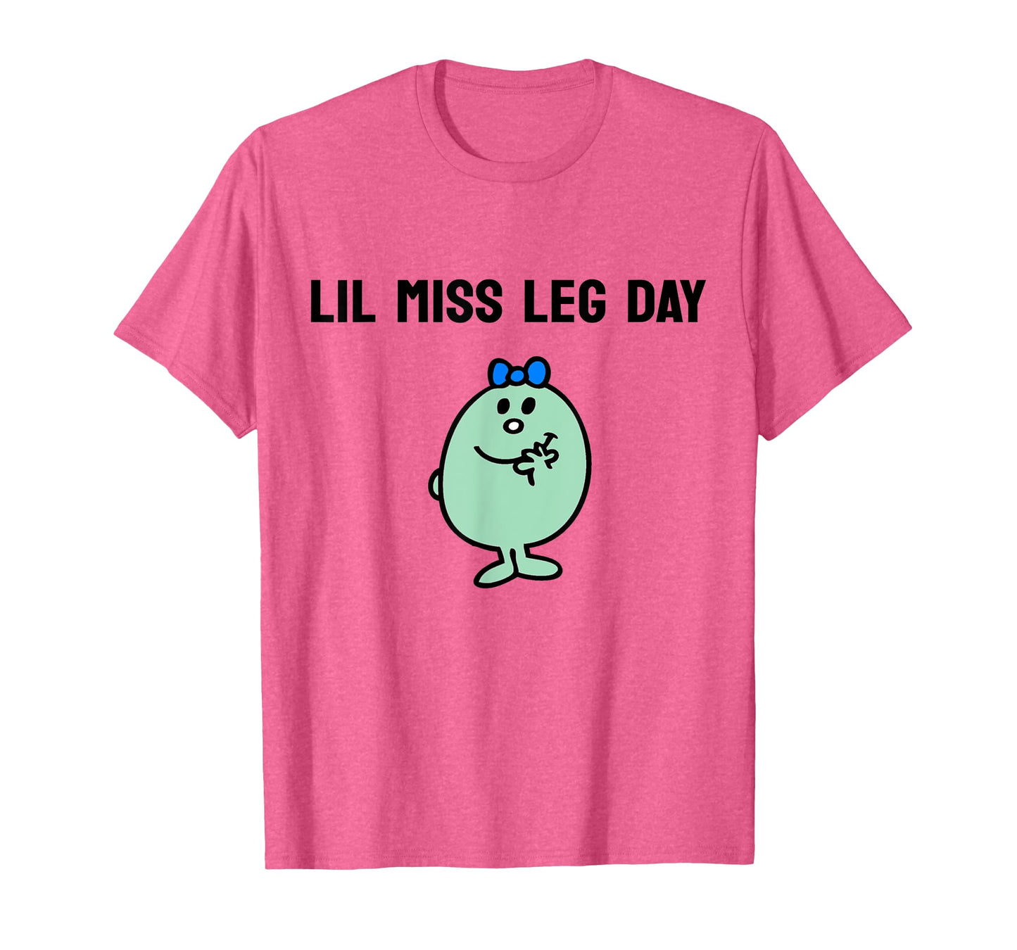 Lil Miss Leg Day Gym Pump Cover Women Oversized Gym Workout T-Shirt