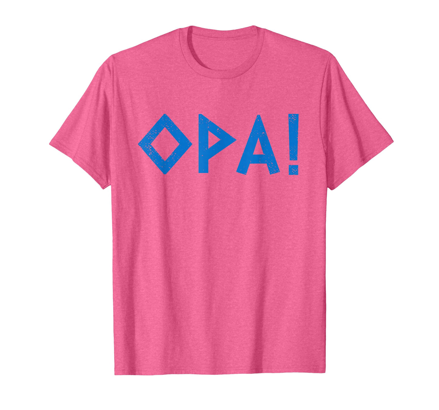 Opa Ancient Greek Pride Greek Flag Funny Greek Party Greece T-Shirt