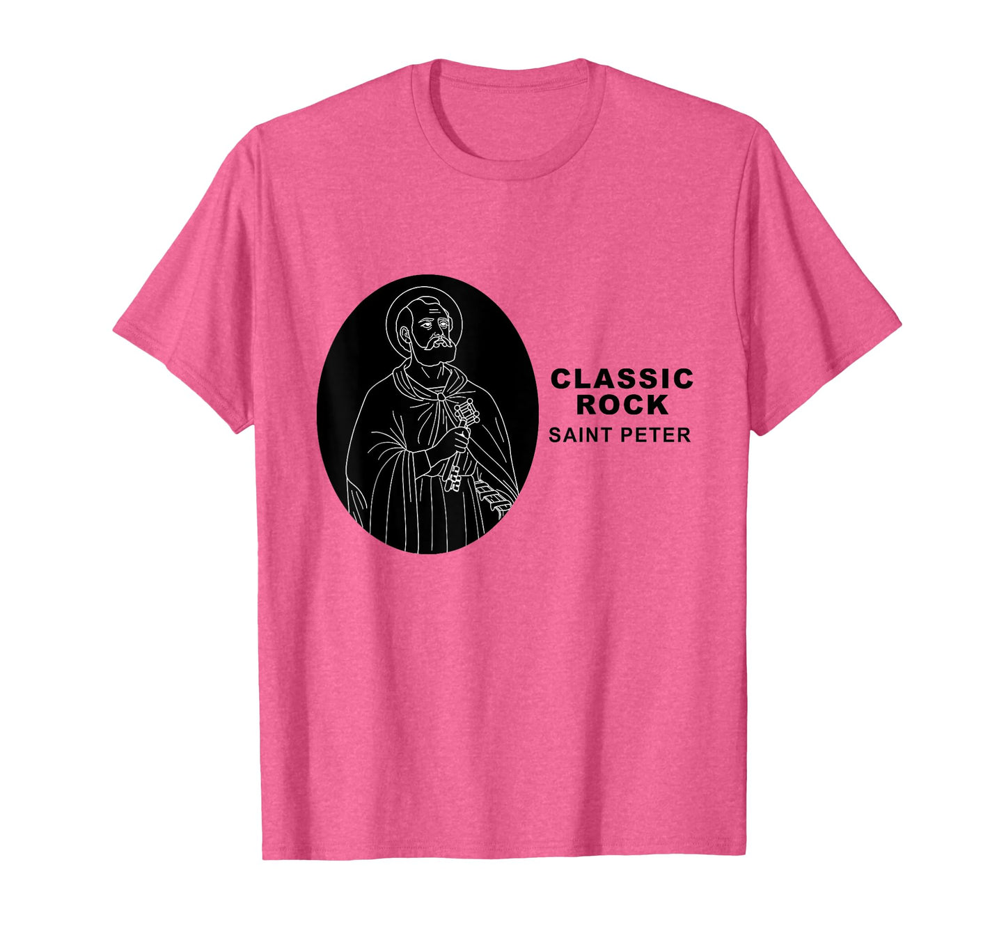 Classic Rock Saint Peter Catholic Saint T-Shirt