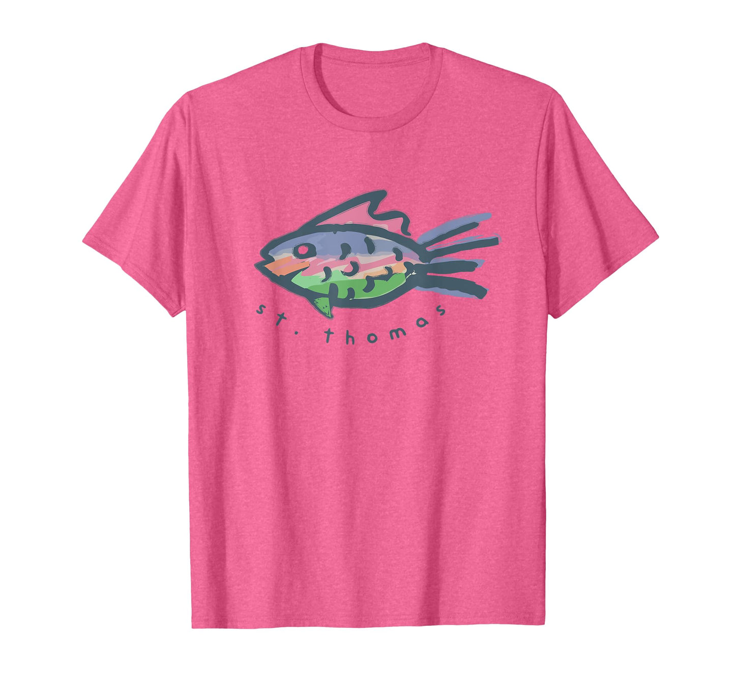 St. Thomas Tropical Fish Graphic T-Shirt