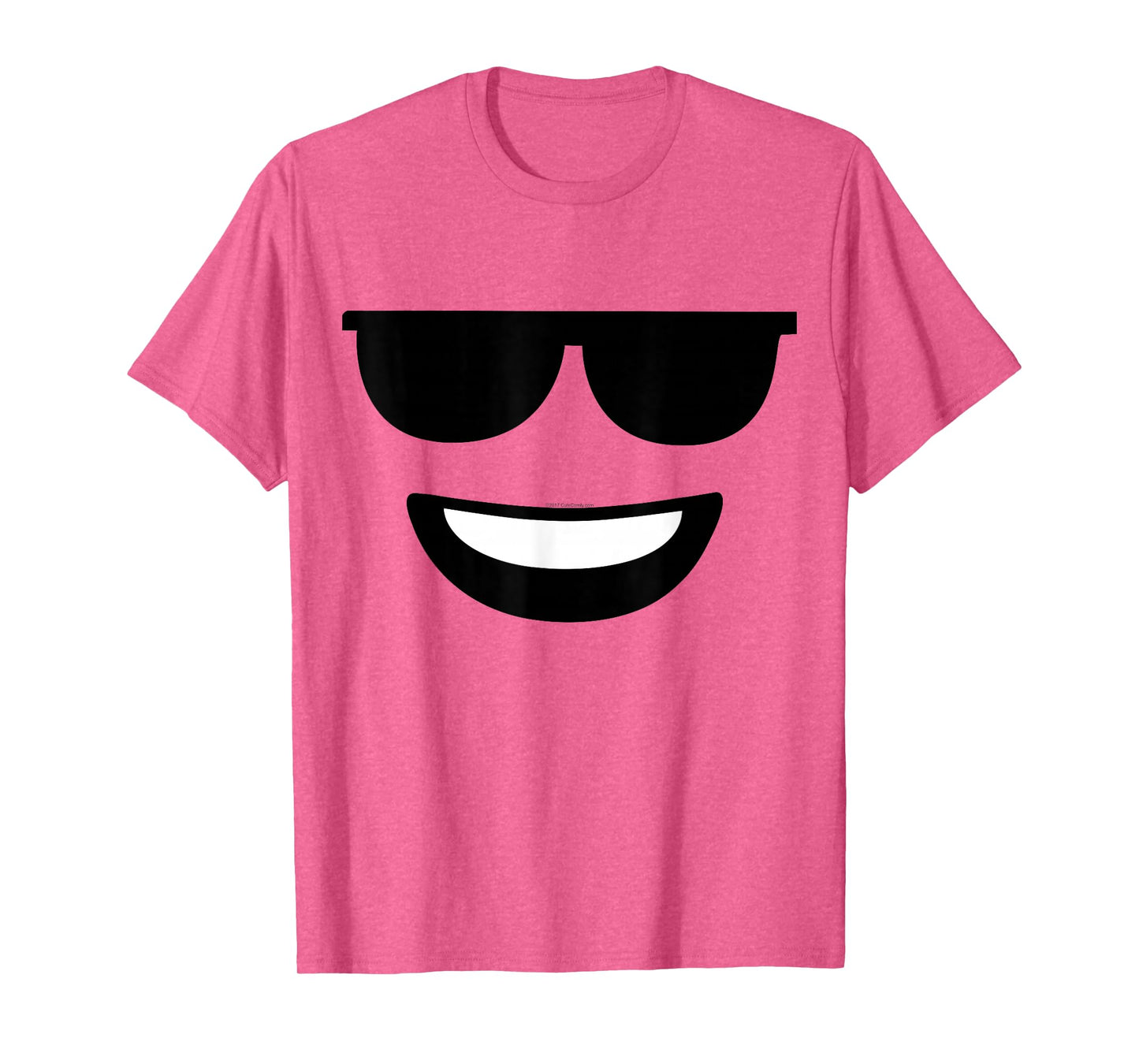 Cool Sunglasses Emoticon Happy Smile Meme Emotion Icon T-Shirt