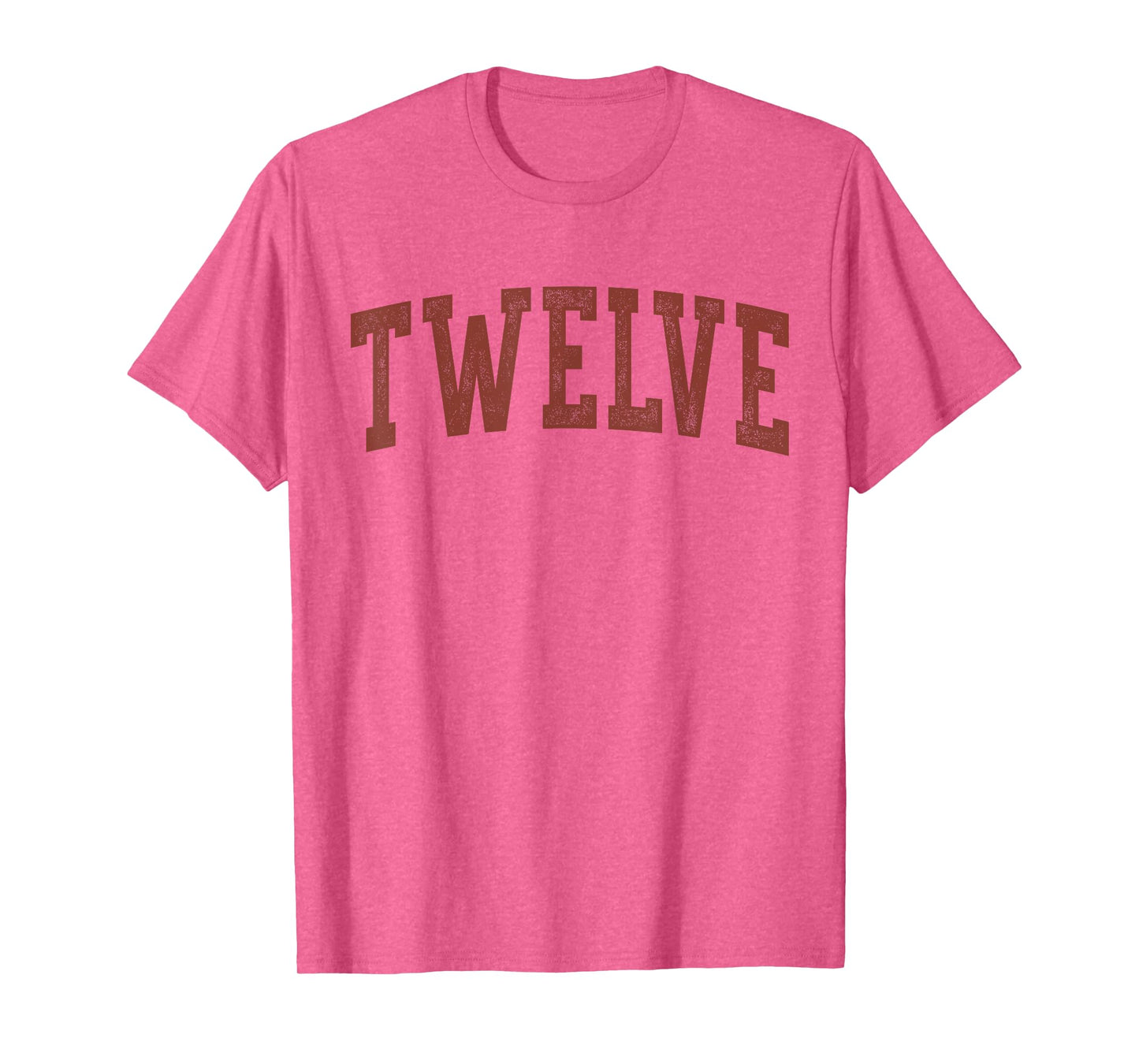Twelve Minimalist 12th Birthday Design 12-Year-Old T-Shirt
