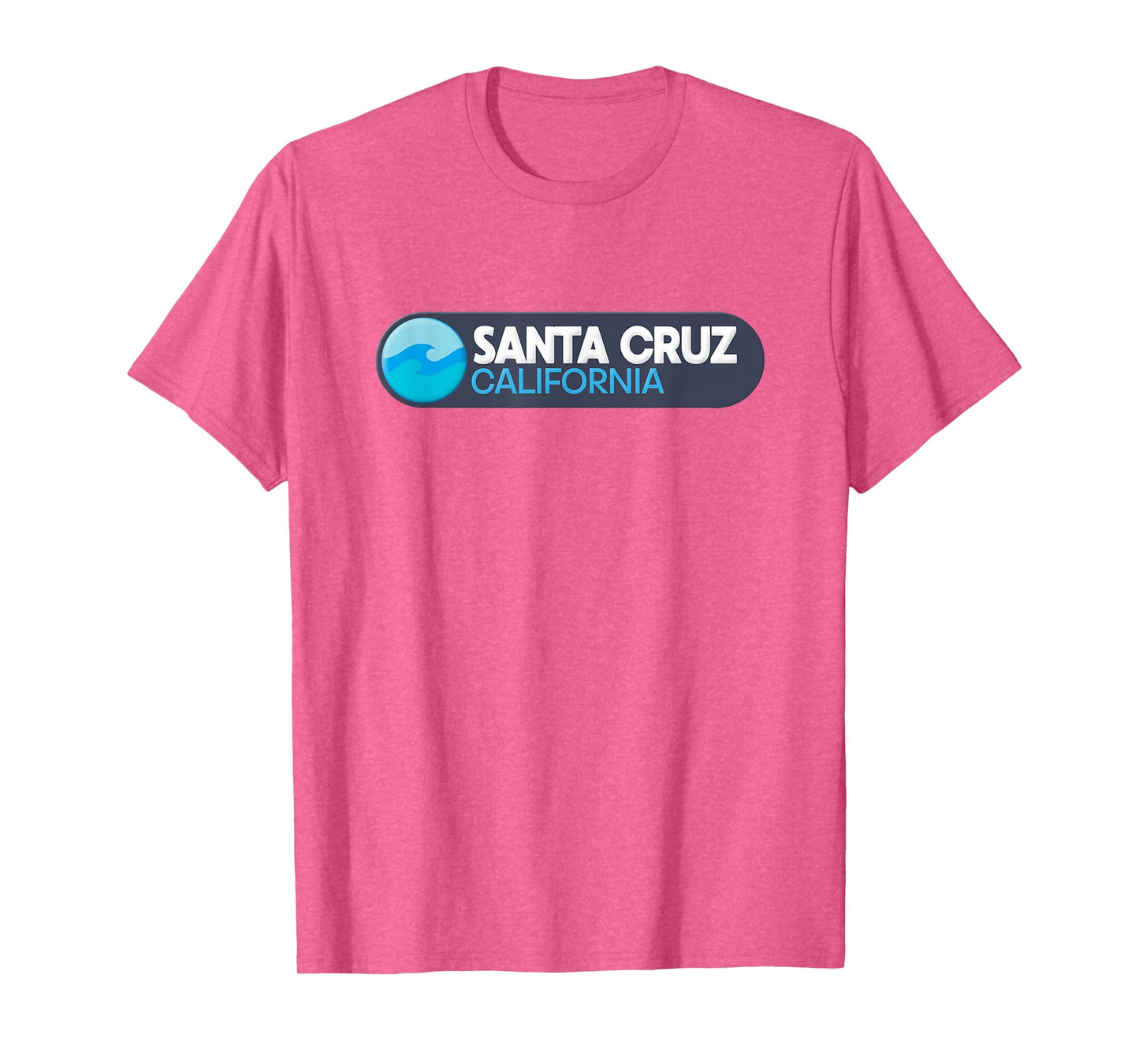 Santa Cruz Logo Emblem - Santa Cruz California T-Shirt