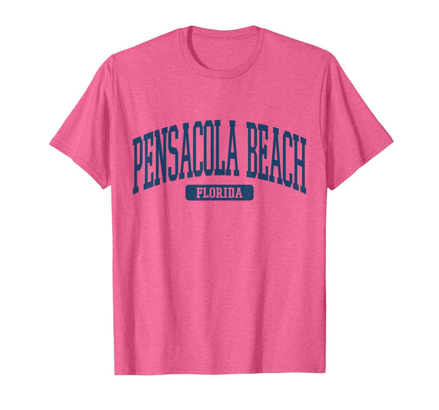 Pensacola Beach Florida Souvenir Beach, Retro, Minimalist T-Shirt