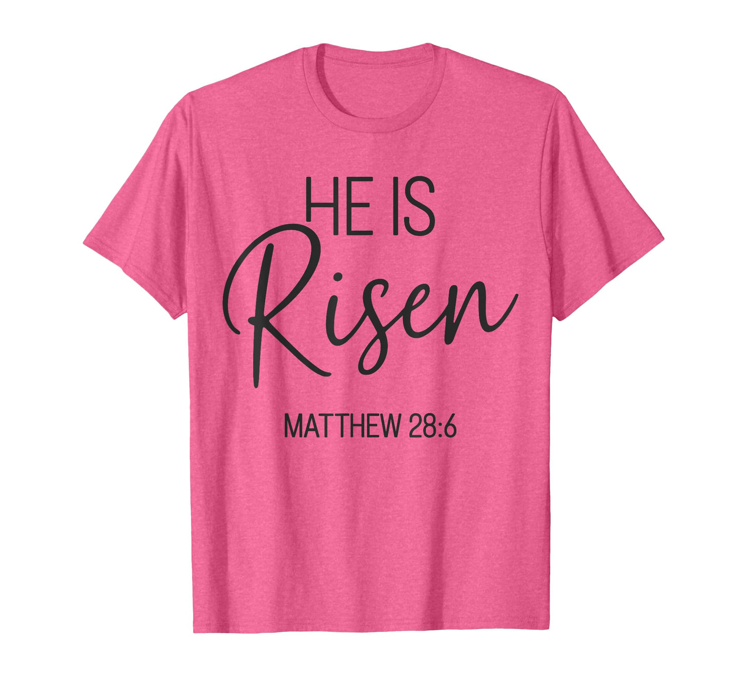 He is risen matthew bible jesus for christian easter T-Shirt