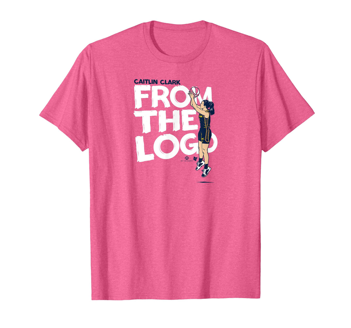 Caitlin Clark: From the Logo - Indiana Basketball T-Shirt
