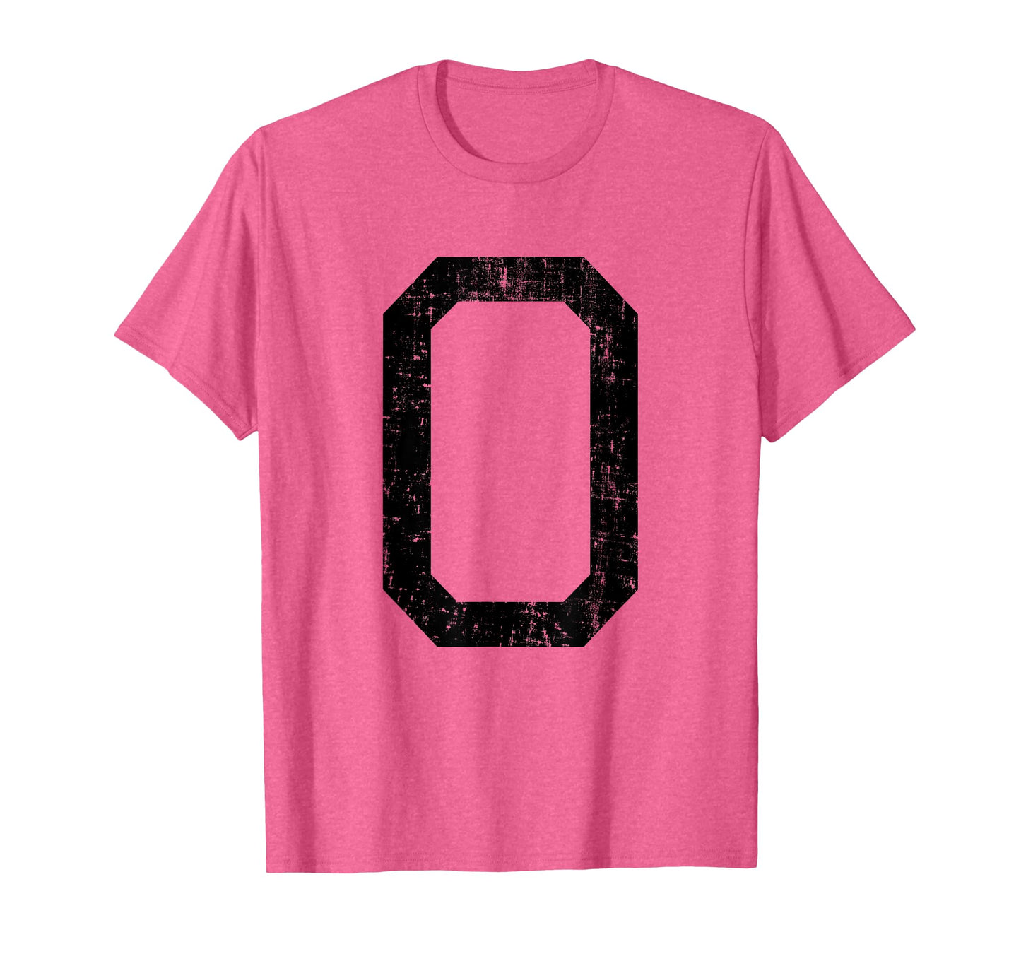 Letter O Capital Alphabet Initial School College Varsity T-Shirt