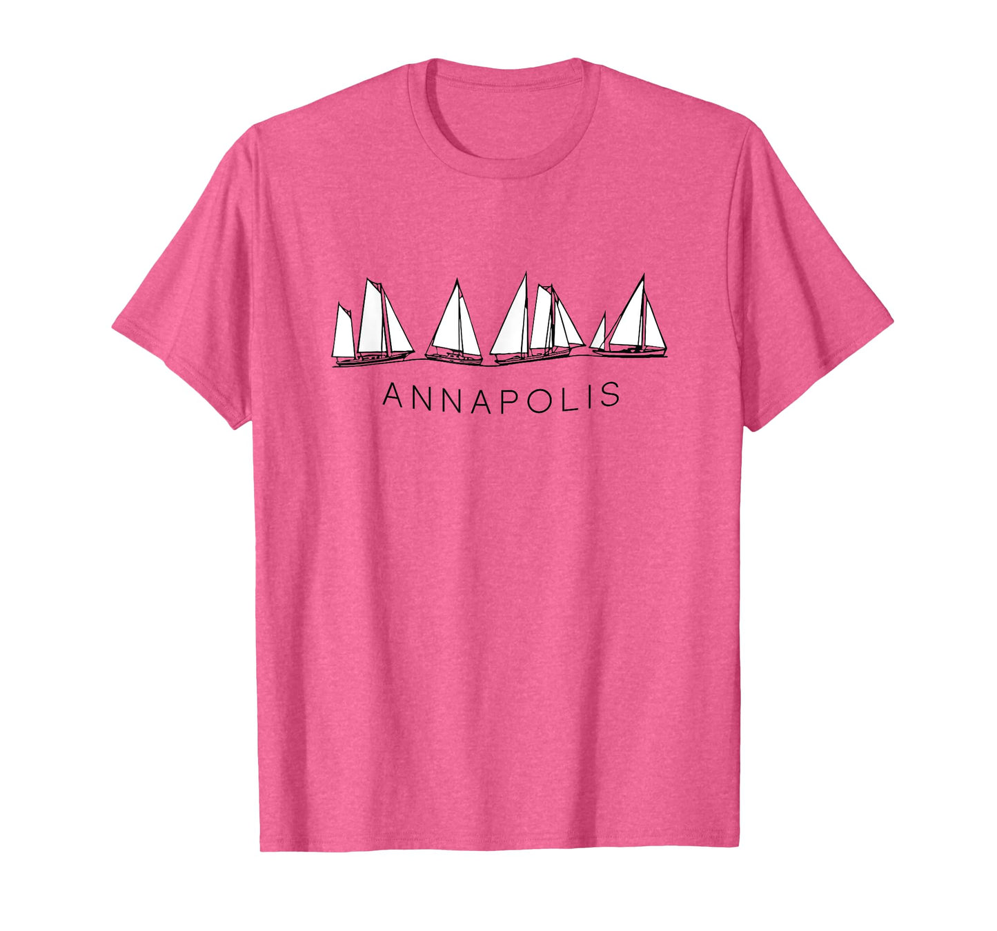 Annapolis Maryland Vintage Sailing Graphic T-Shirt