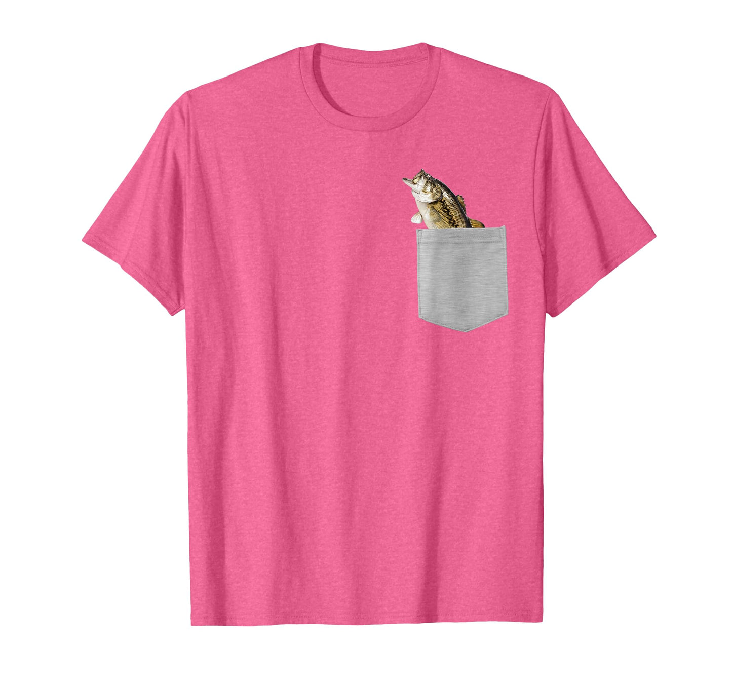 Animal in Your Pocket Funny large mouth or black bass peekin T-Shirt
