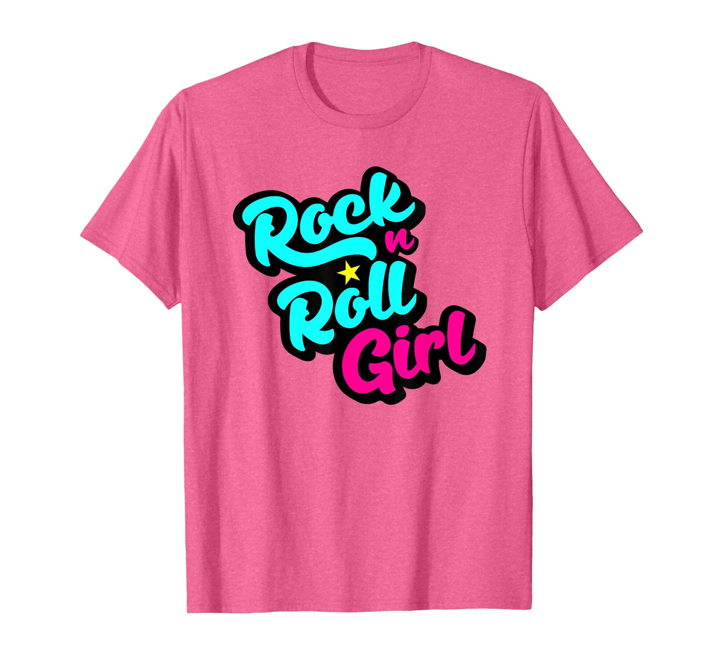 Rock N Roll Girl Ocean Fish Halloween Costumes Group Family T-Shirt