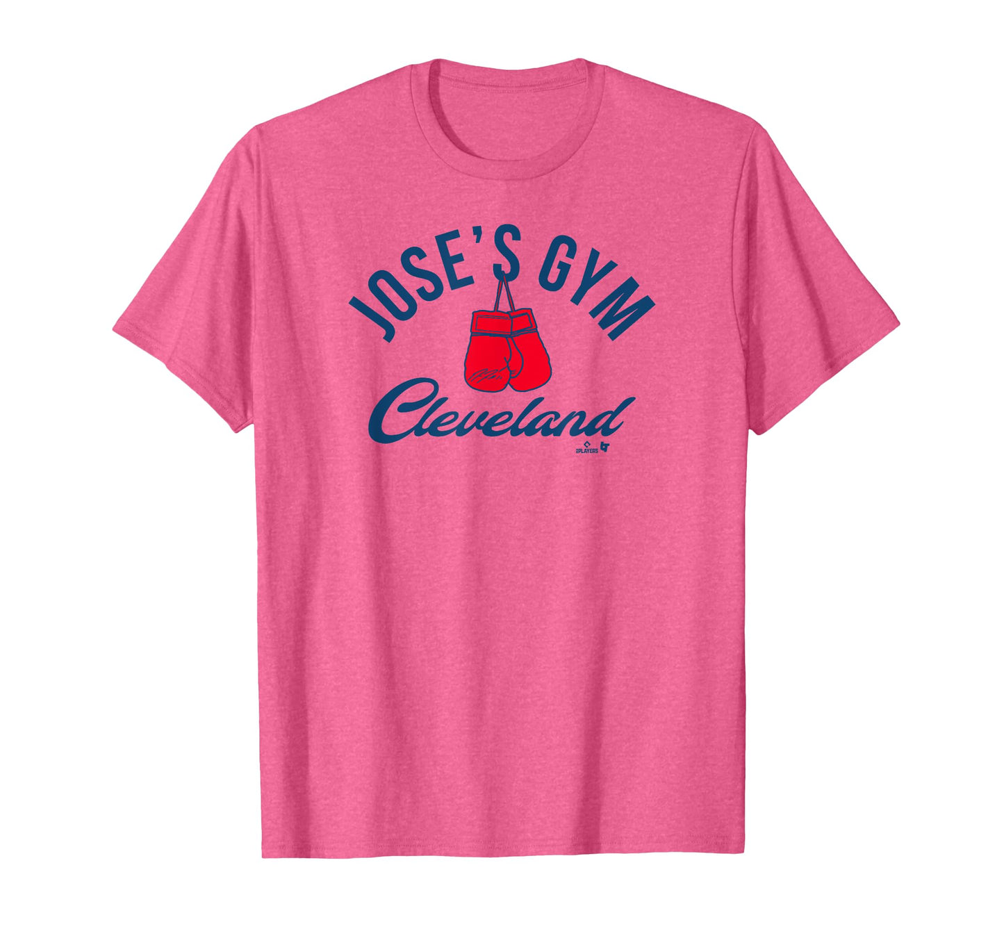 José Ramírez - Jose's Gym Gloves - Cleveland Baseball T-Shirt