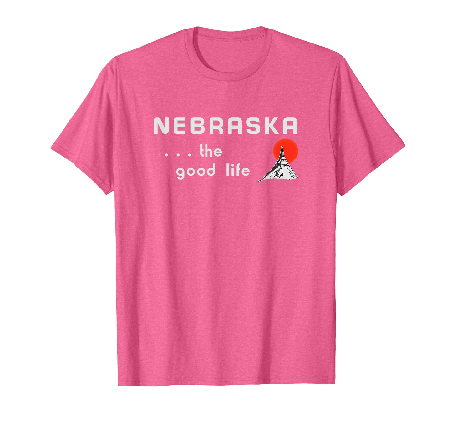 Nebraska The Good Life Highway Welcome Sign T-Shirt