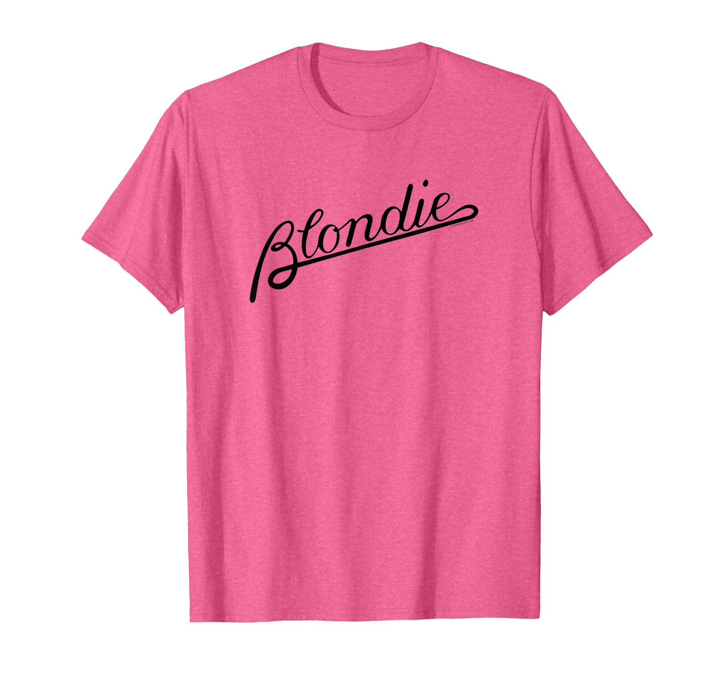 Blondie Script Logo Vintage Band T-Shirt