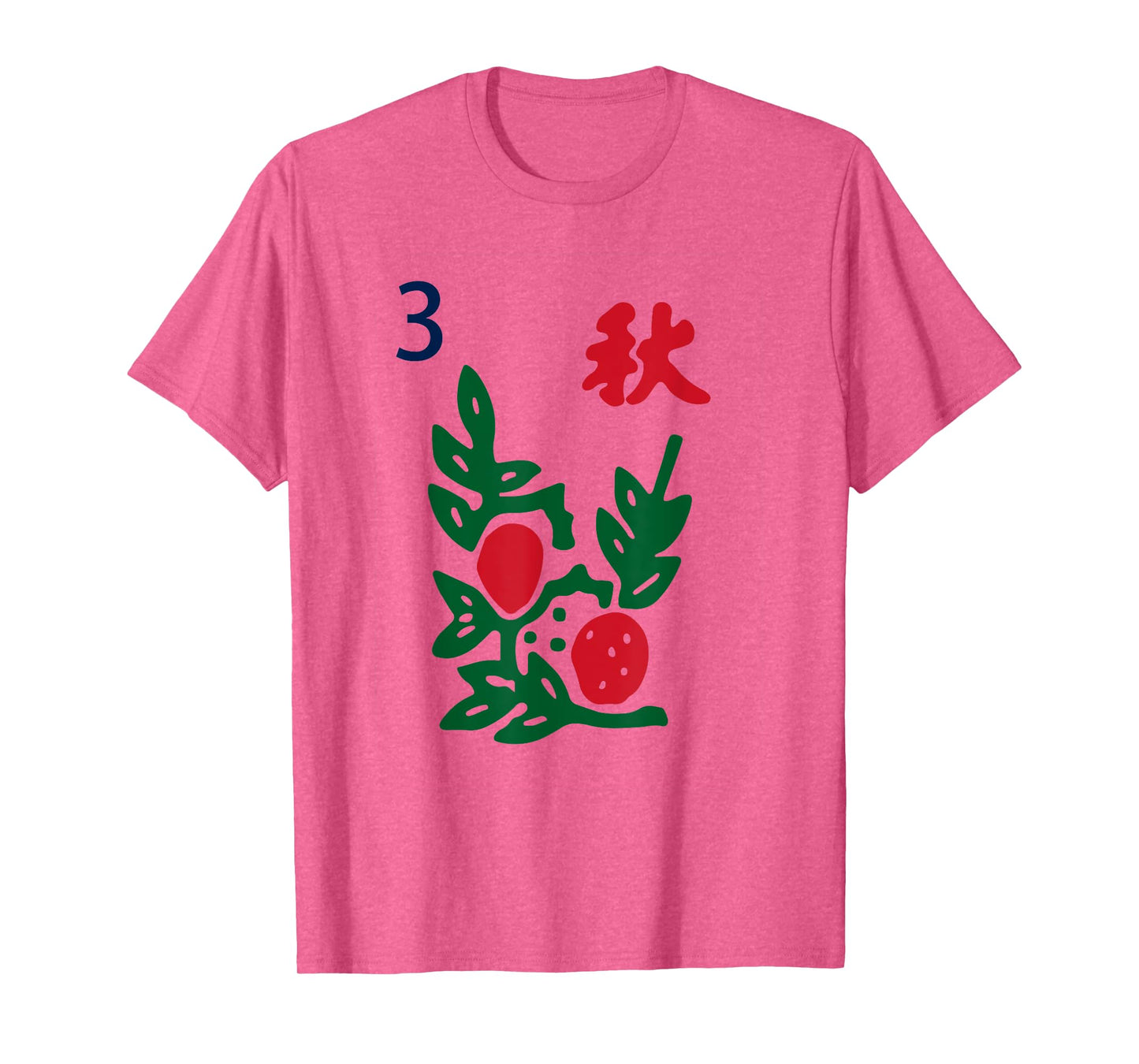 Chinese Mah Jong Seasons Autumn Tile Mahjong Costume T-Shirt